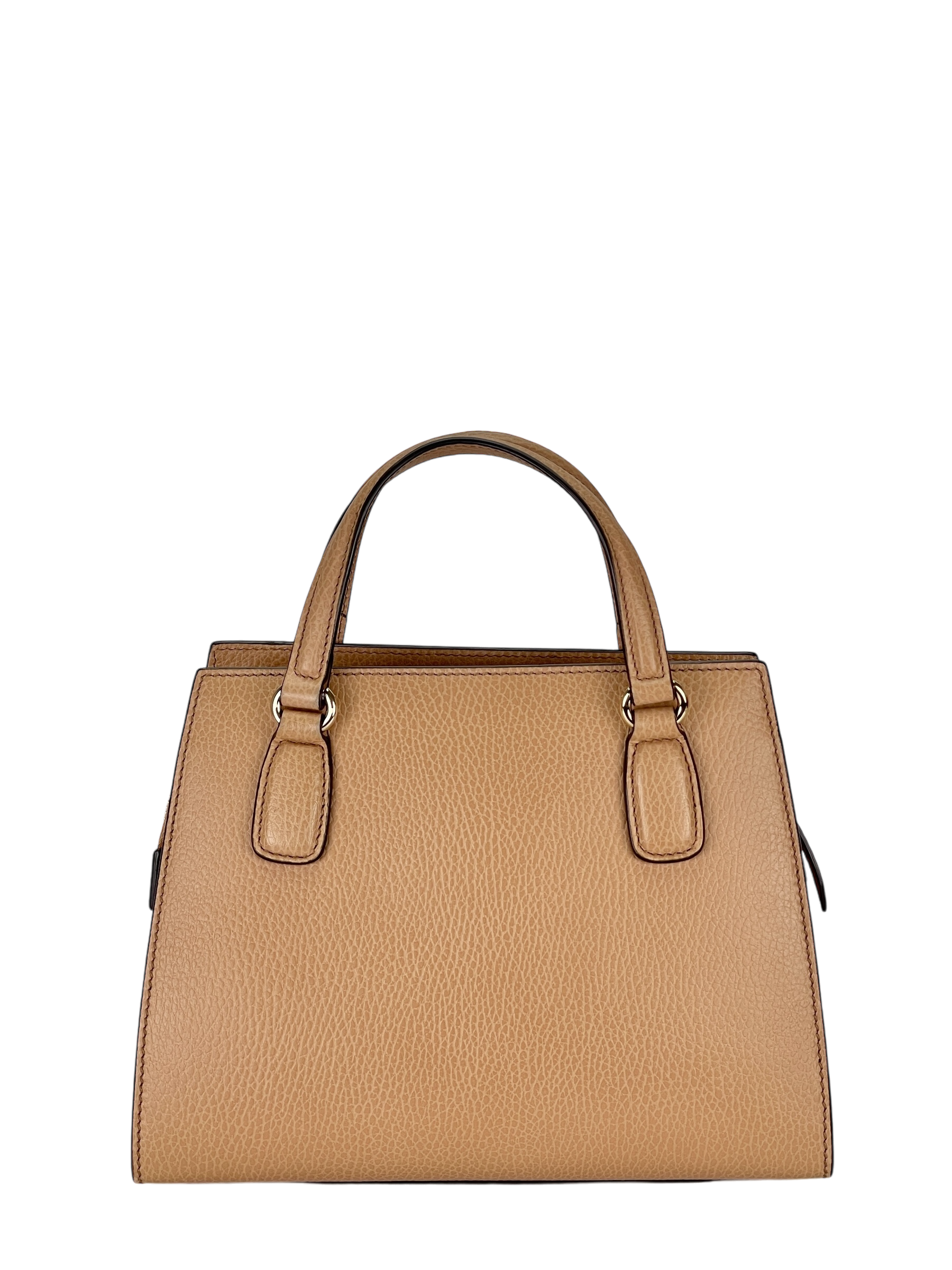 GUCCI - 2way bag Soho Top Handle Leather Handbag