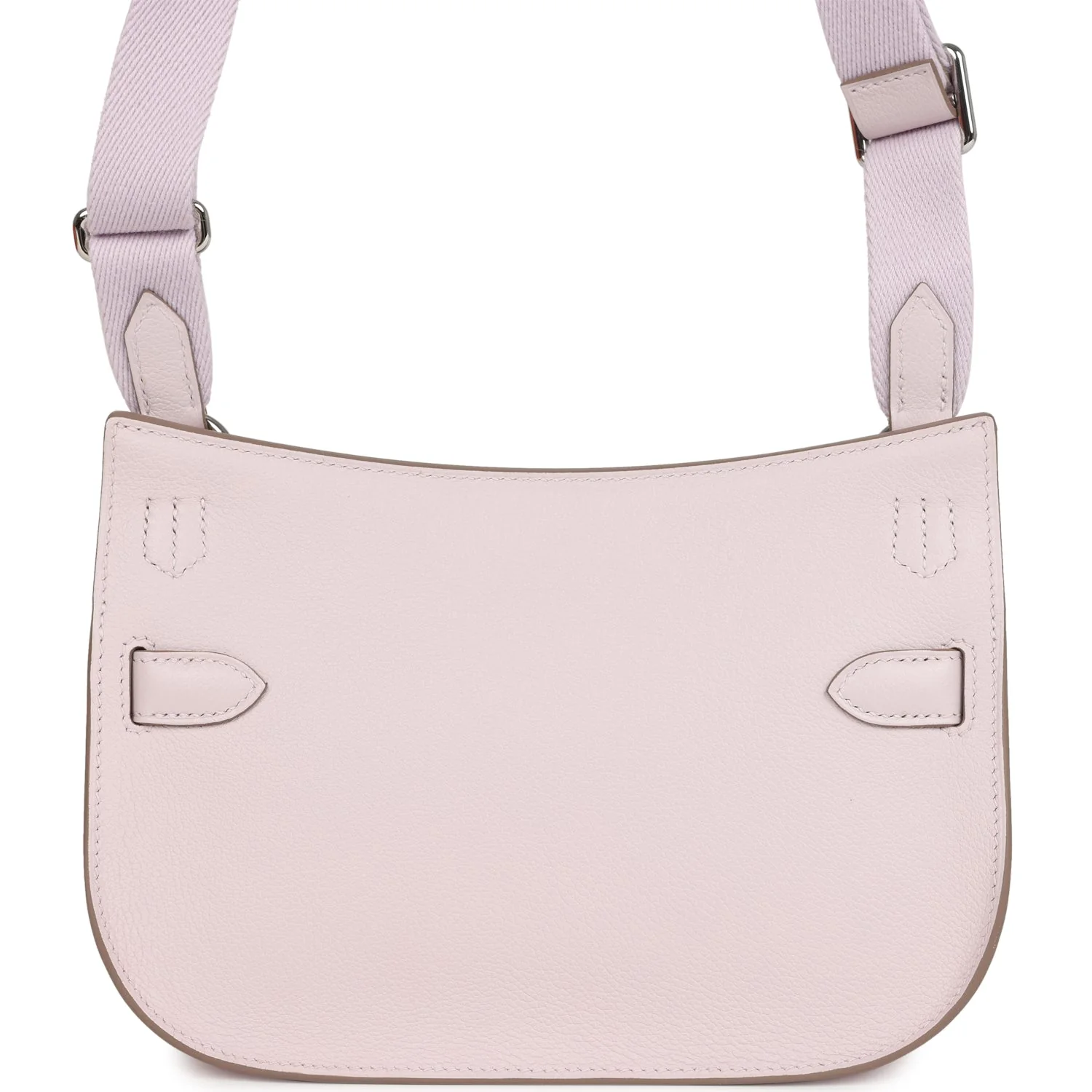 Hermes Jypsiere Mini Mauve Pale Verso Evercolor Palladium Hardware