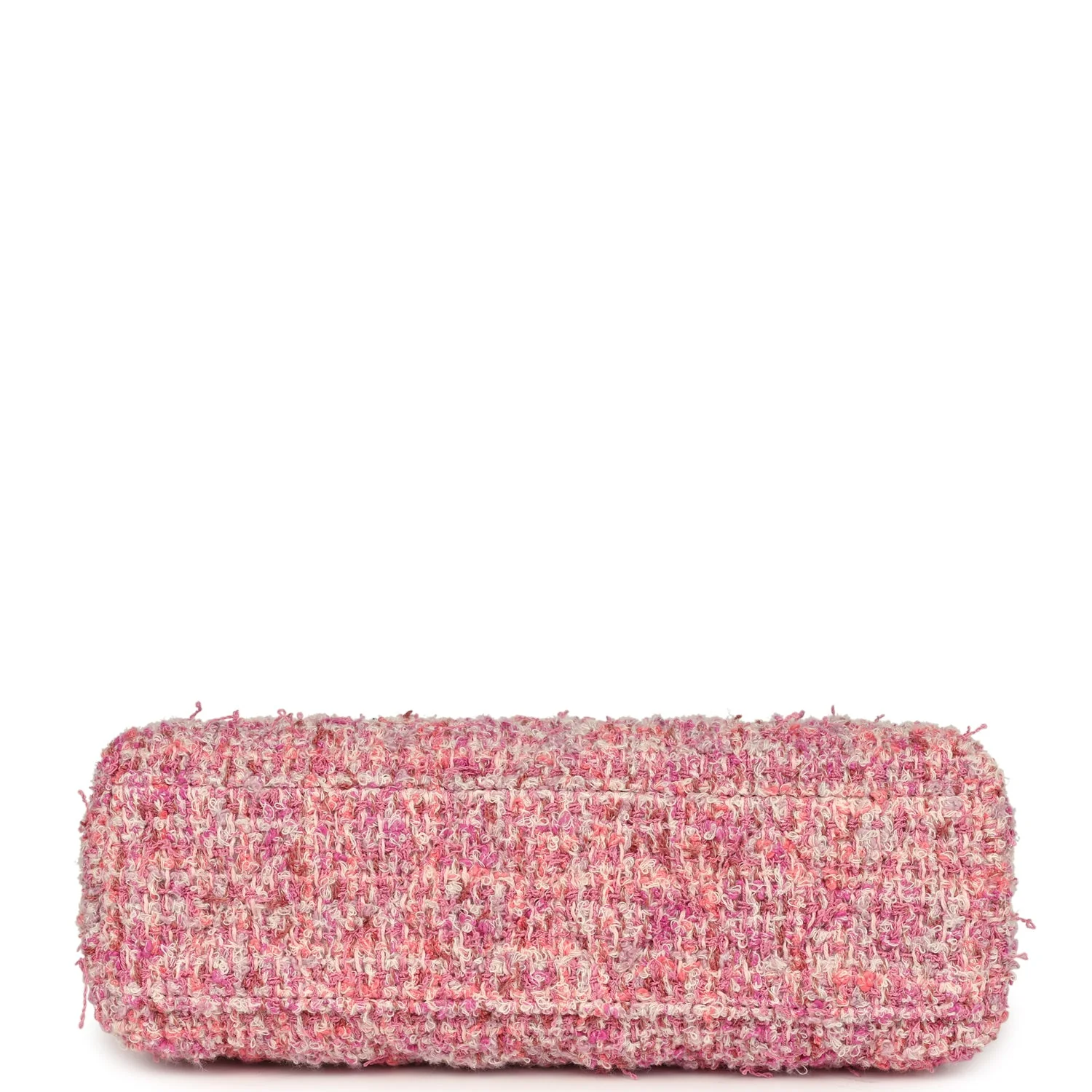 Chanel Small Kelly Shopper Pink Tweed Brushed Gold Hardware