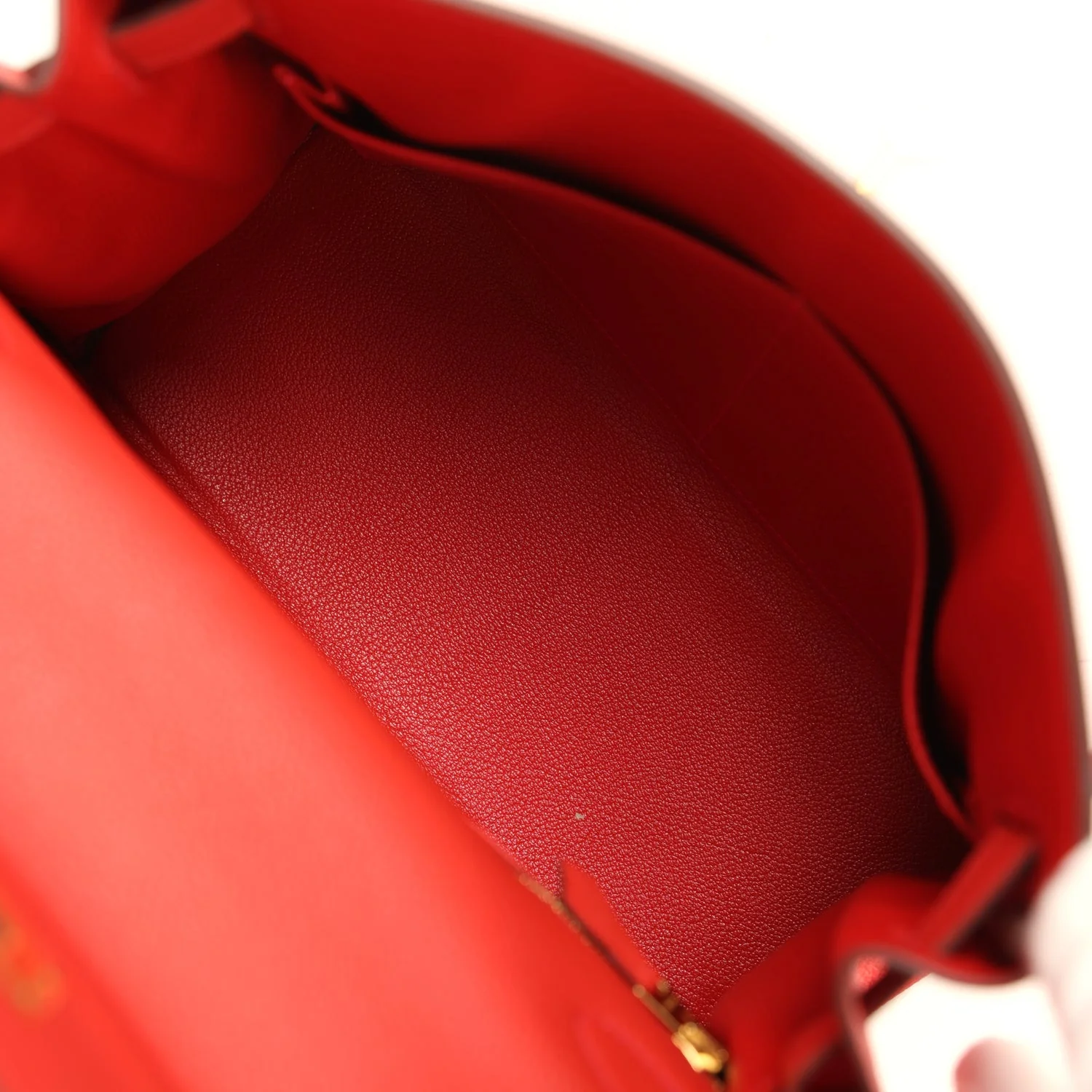 Hermes Kelly Retourne 28 Geranium Togo Gold Hardware