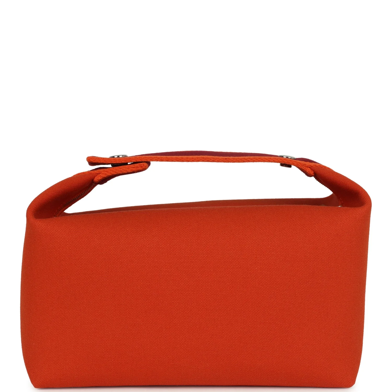 Hermes Bride A Brac GM Feu Canvas Palladium Hardware