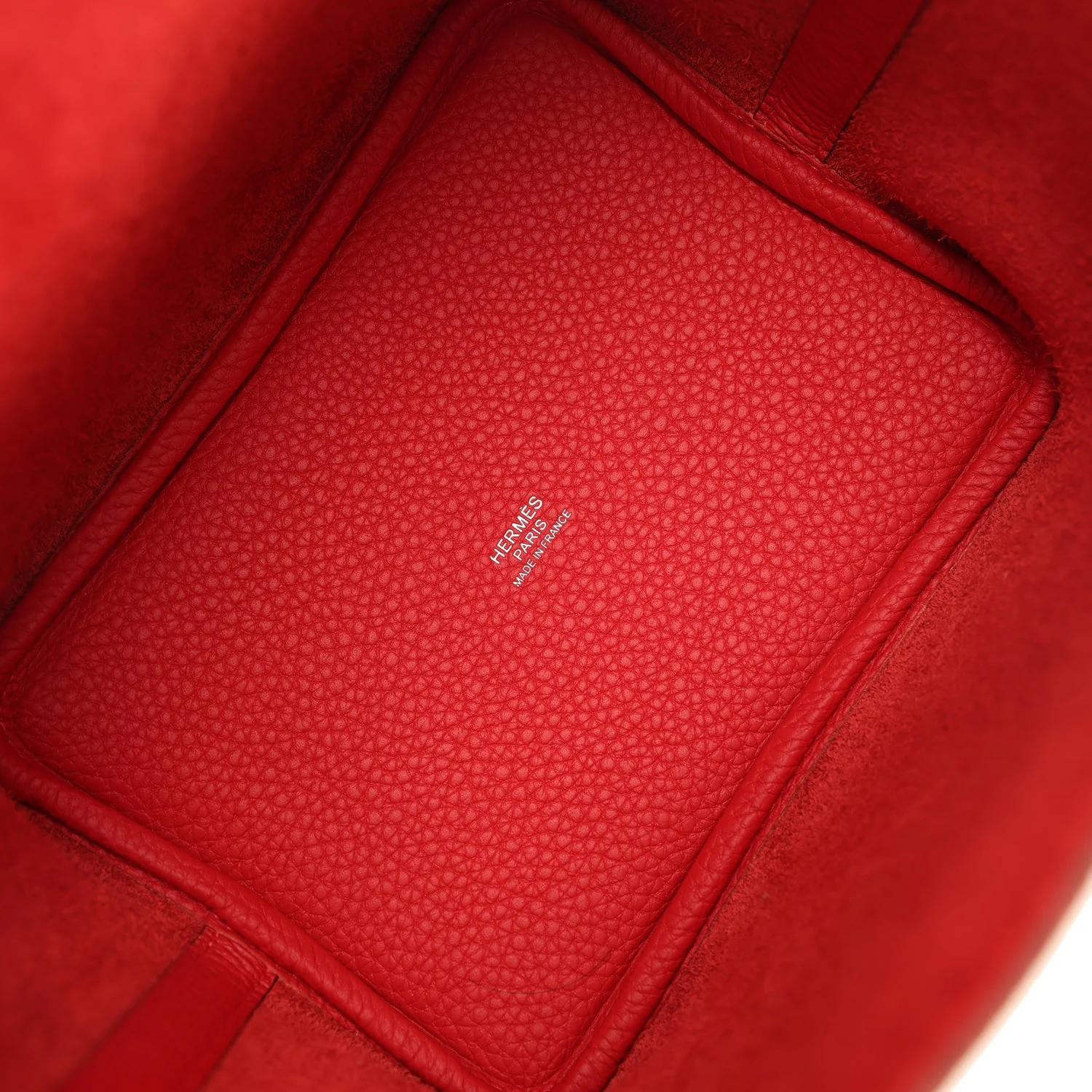 Hermes Picotin Lock 18 Vermillion Clemence Palladium Hardware