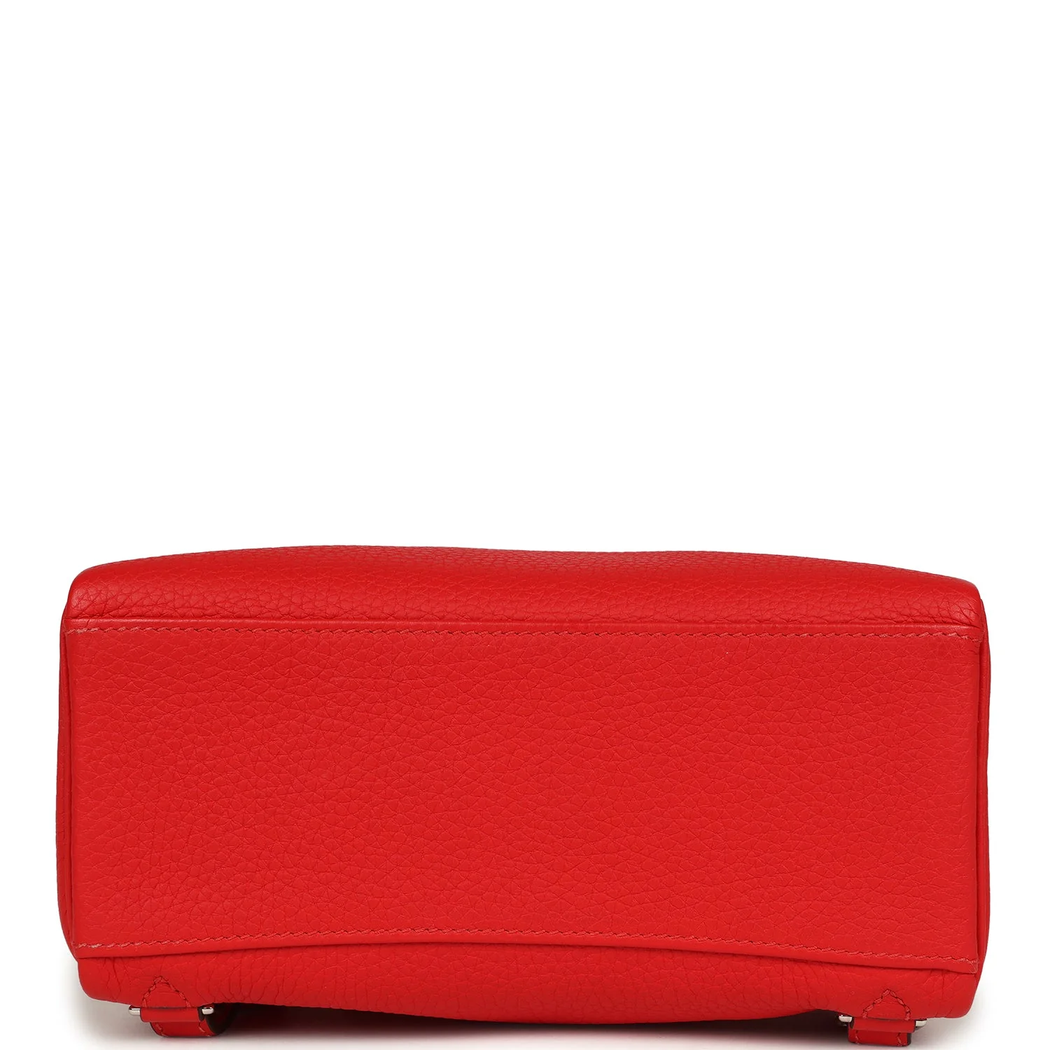 Hermes Kelly Ado II Backpack Rouge De Coeur Clemence Palladium Hardware