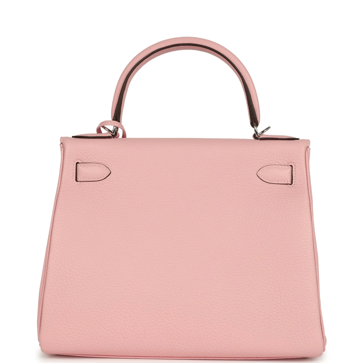 Hermes Kelly Retourne 28 Rose Sakura Clemence Palladium Hardware