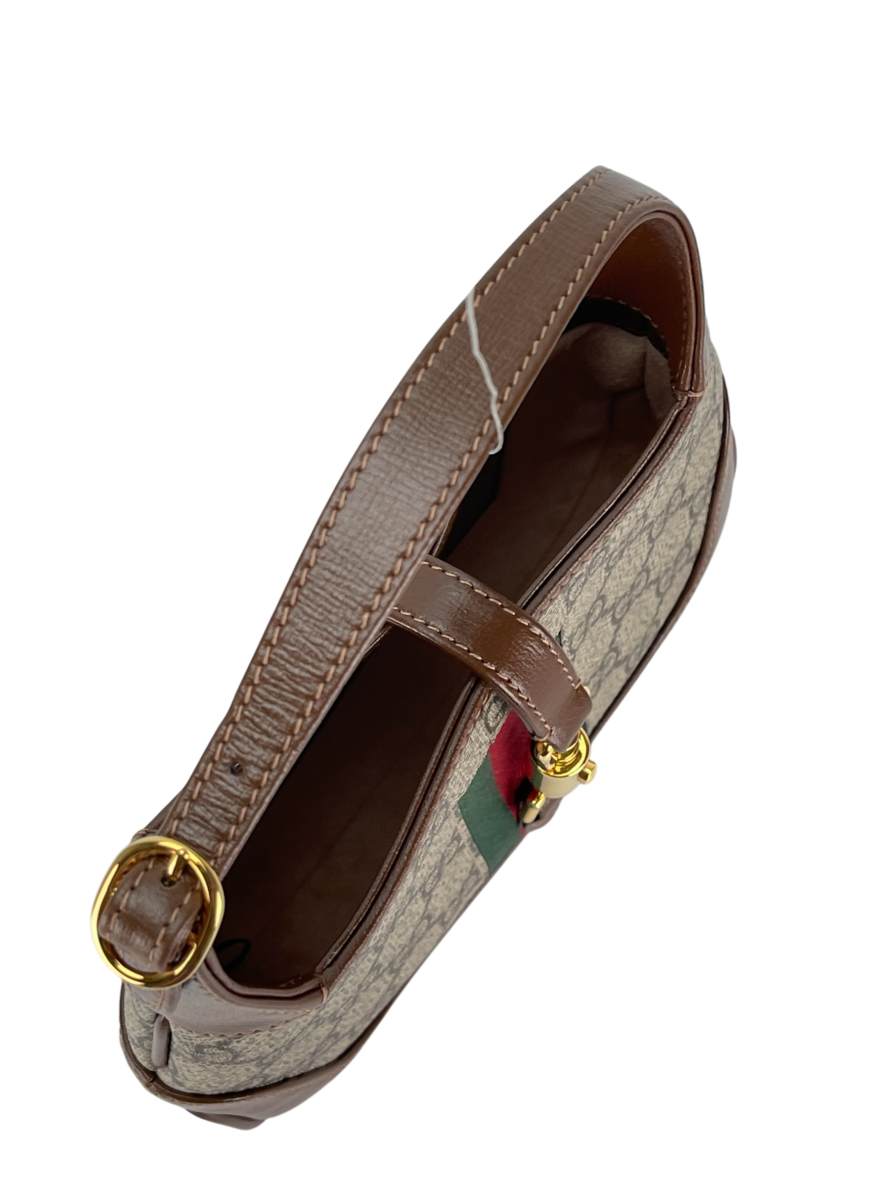 GUCCI - Jackie 1961 leather Canvas Shoulder bag