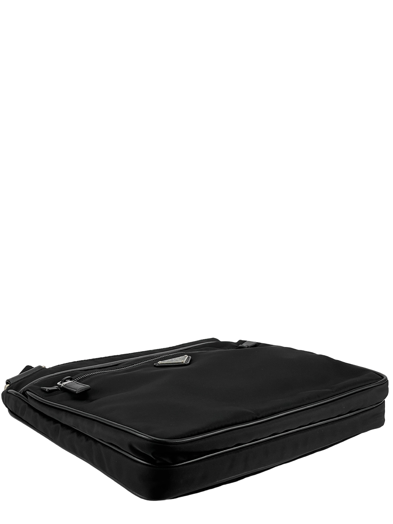 PRADA - Black Nylon Messager Bag