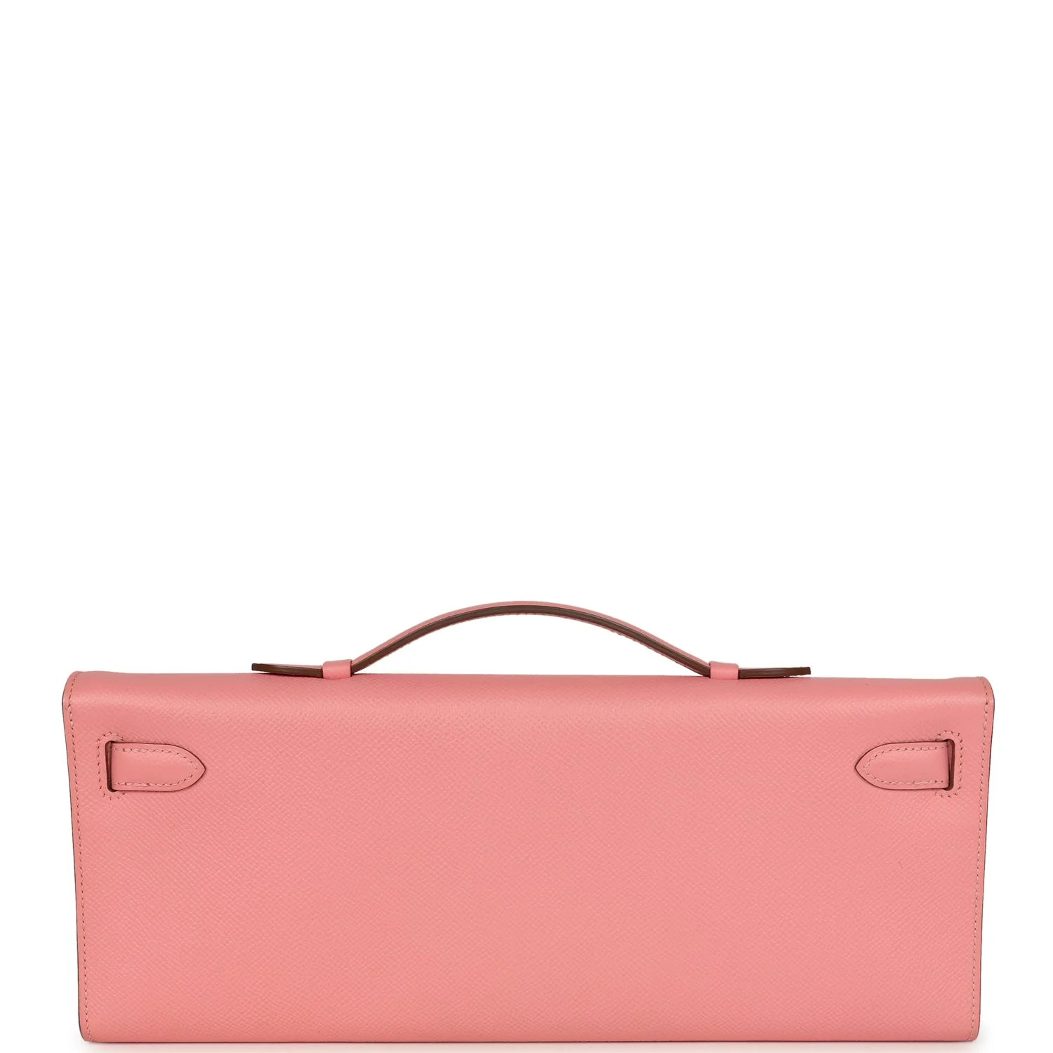 Hermes Kelly Cut Rose Confetti Epsom Palladium Hardware