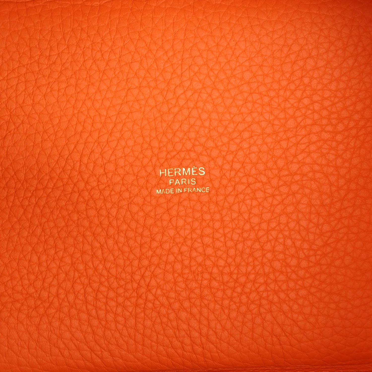 Hermes Picotin Lock 18 Orange Clemence Gold Hardware
