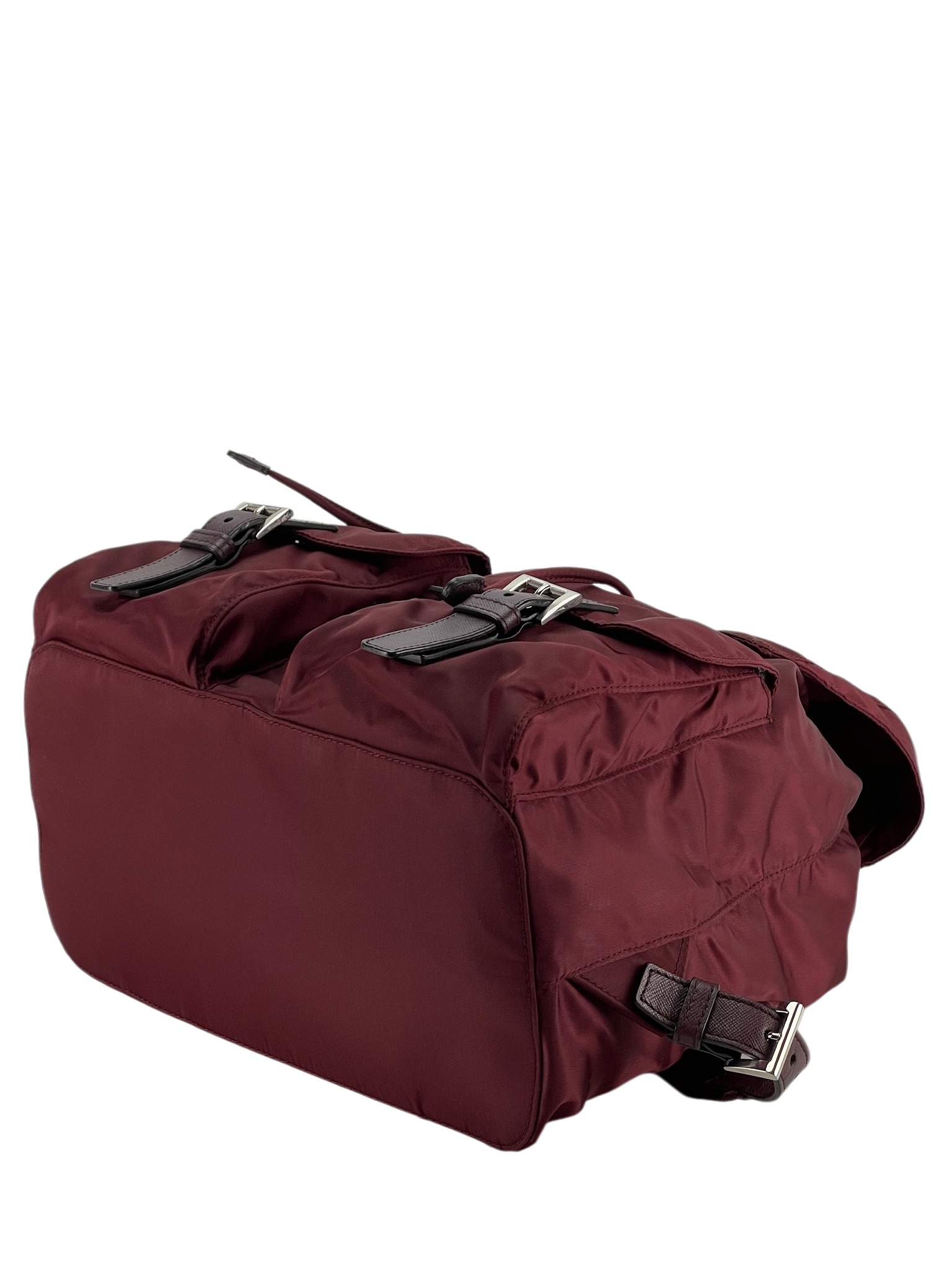 PRADA - Red Re-Nylon Backbag Medium