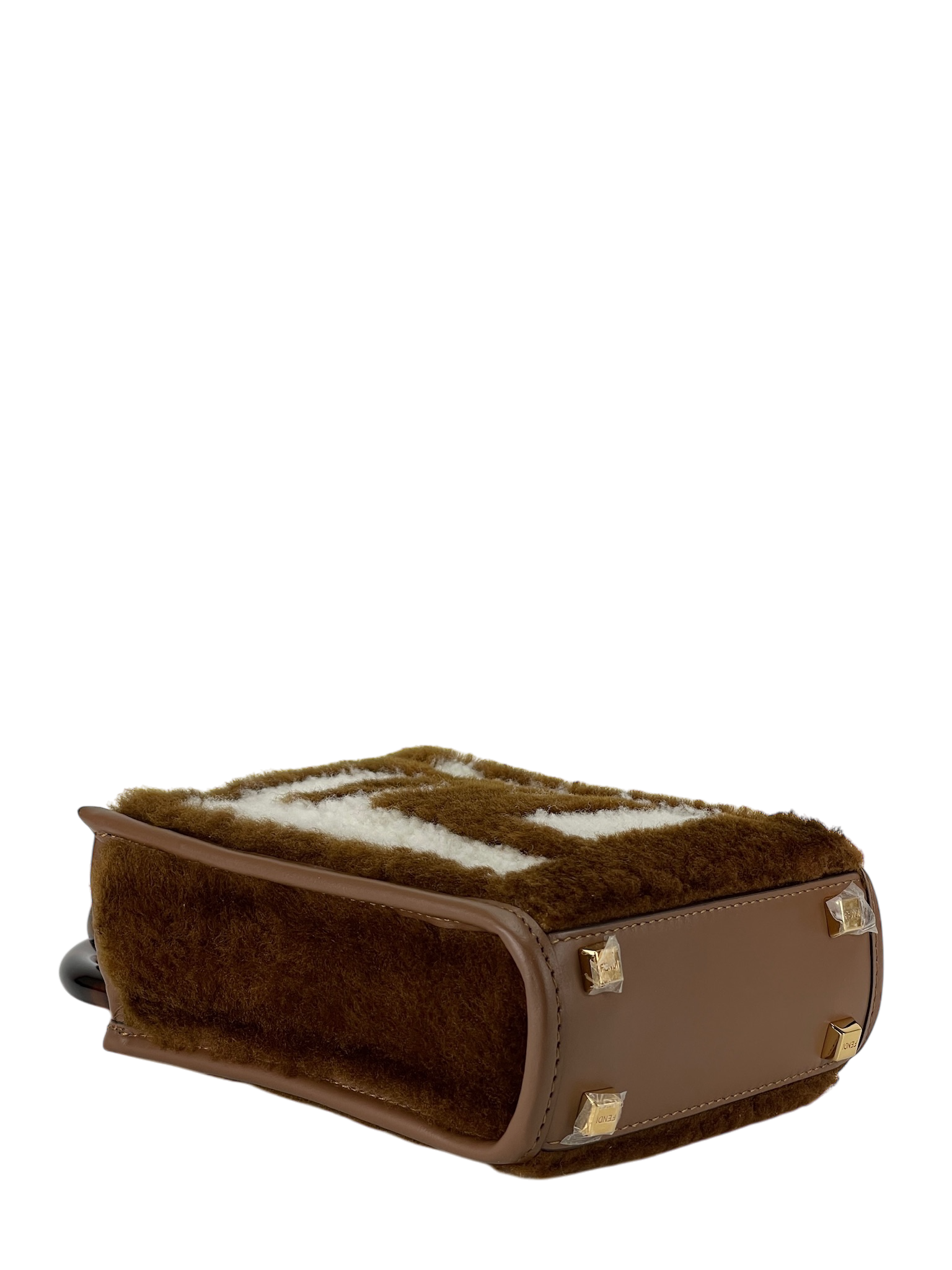 FENDI - Sunshine Logo Fur Mini Tote Bag