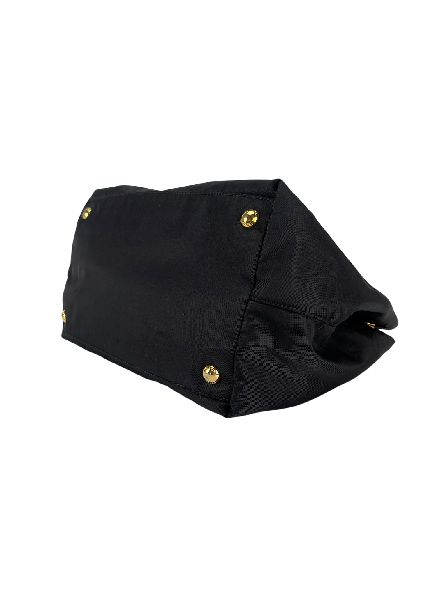 PRADA - Black Ribbon Nylon Tote Bag