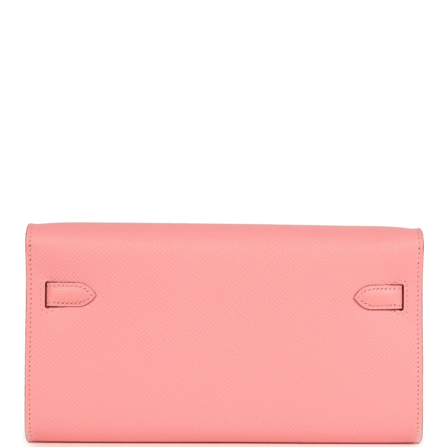Hermes Kelly Wallet To Go Rose Confetti Epsom Palladium Hardware
