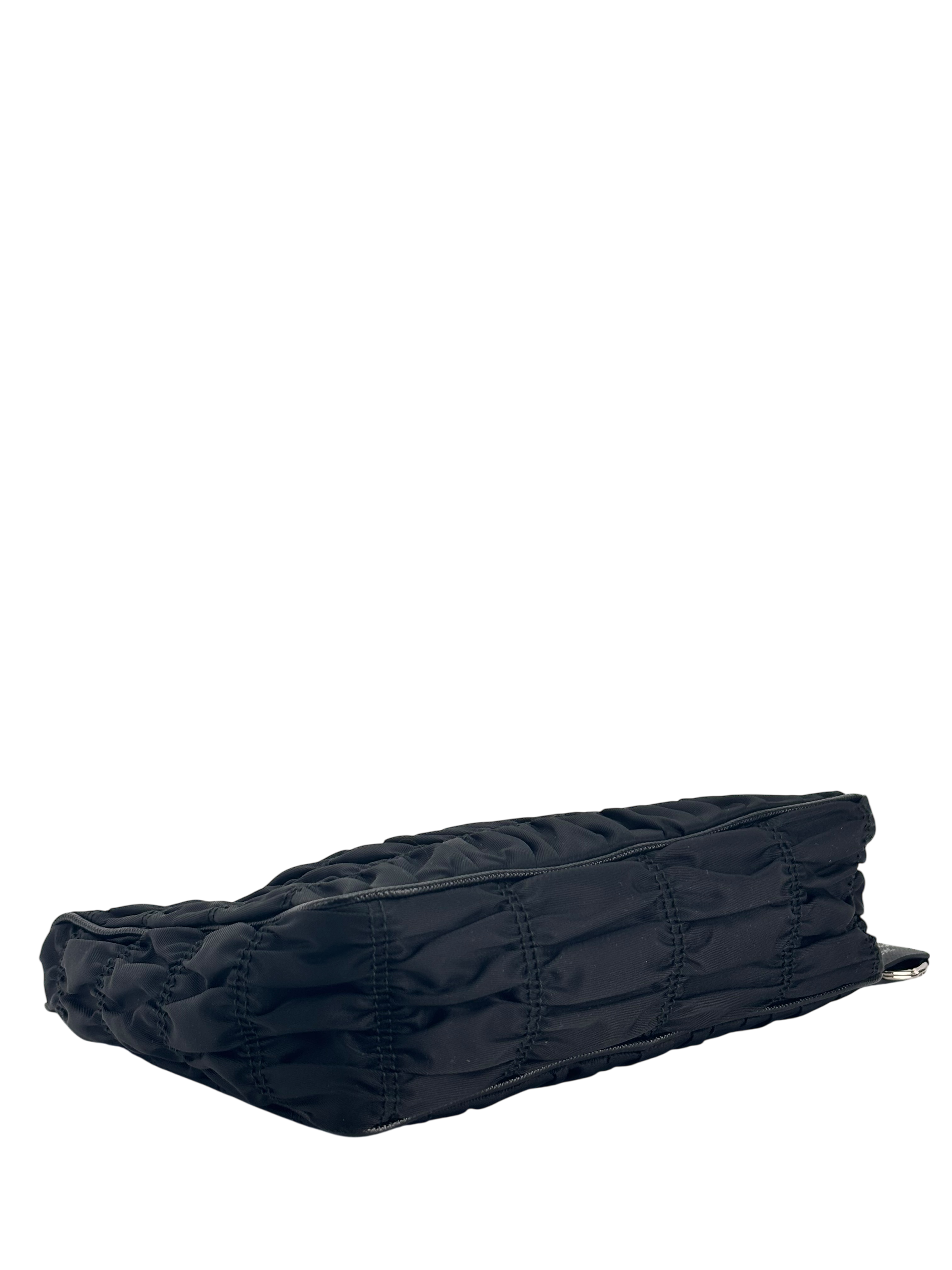 PRADA - Black Re-Edition 2005 Re-Nylon bag 3 in1 Saffiano x Tessuto