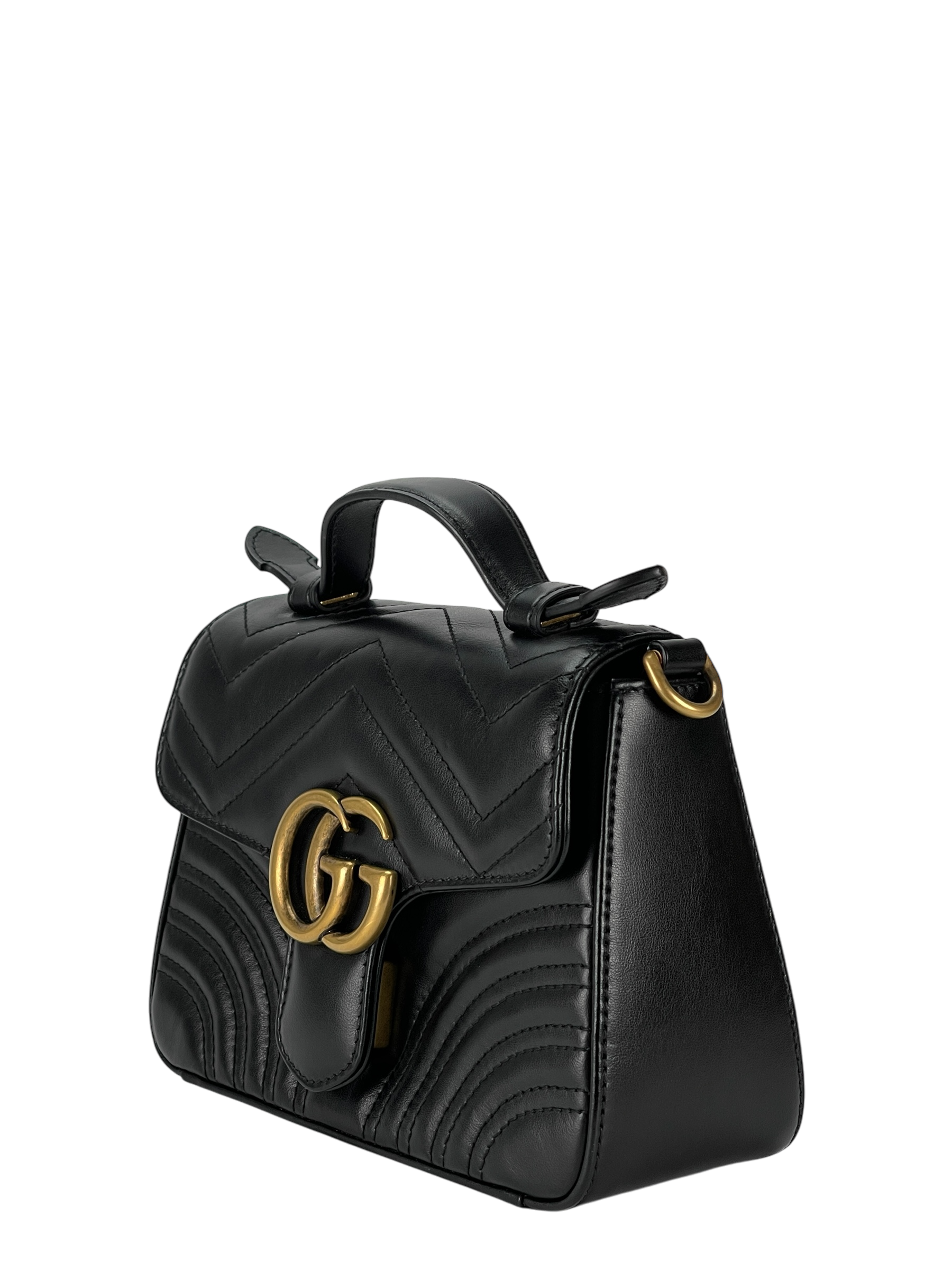 GUCCI - GG Marmont Mini Top 2way Handbag