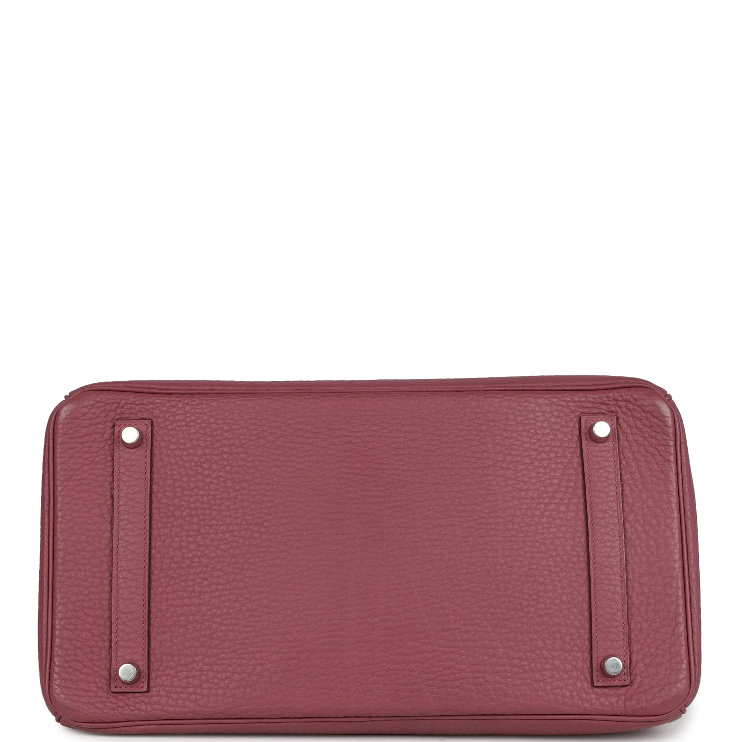 Pre-owned Hermes Birkin 35 Bois De Rose Fjord Palladium Hardware