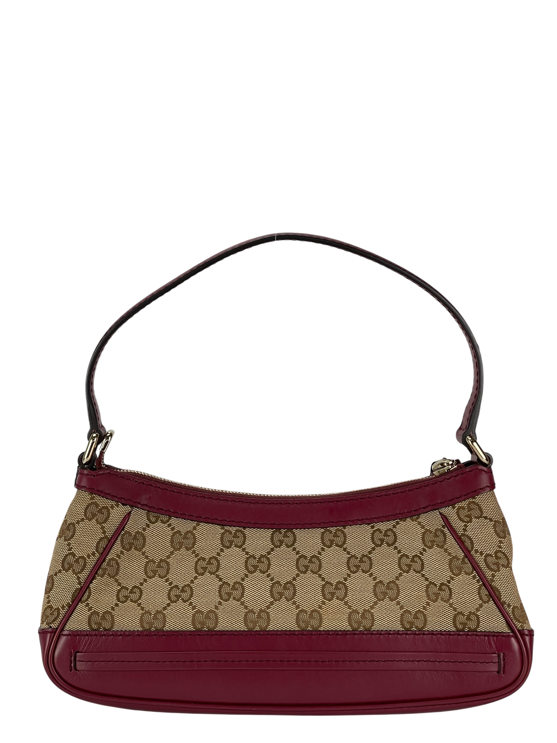 GUCCI - GG Canvas Mayfair One Shoulder Bag Ribbon Khaki Beige