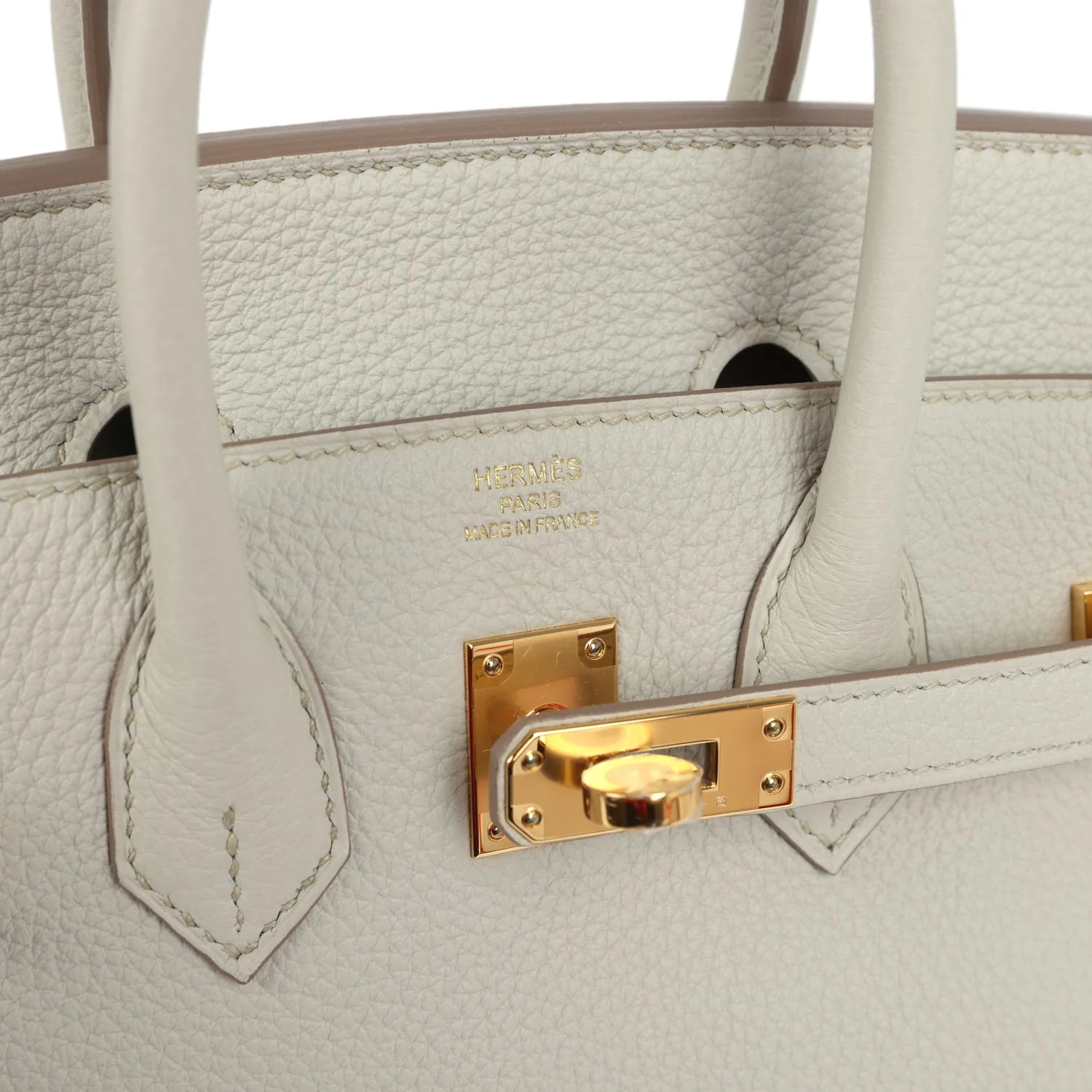 Hermes Birkin 25 Beton Togo Gold Hardware