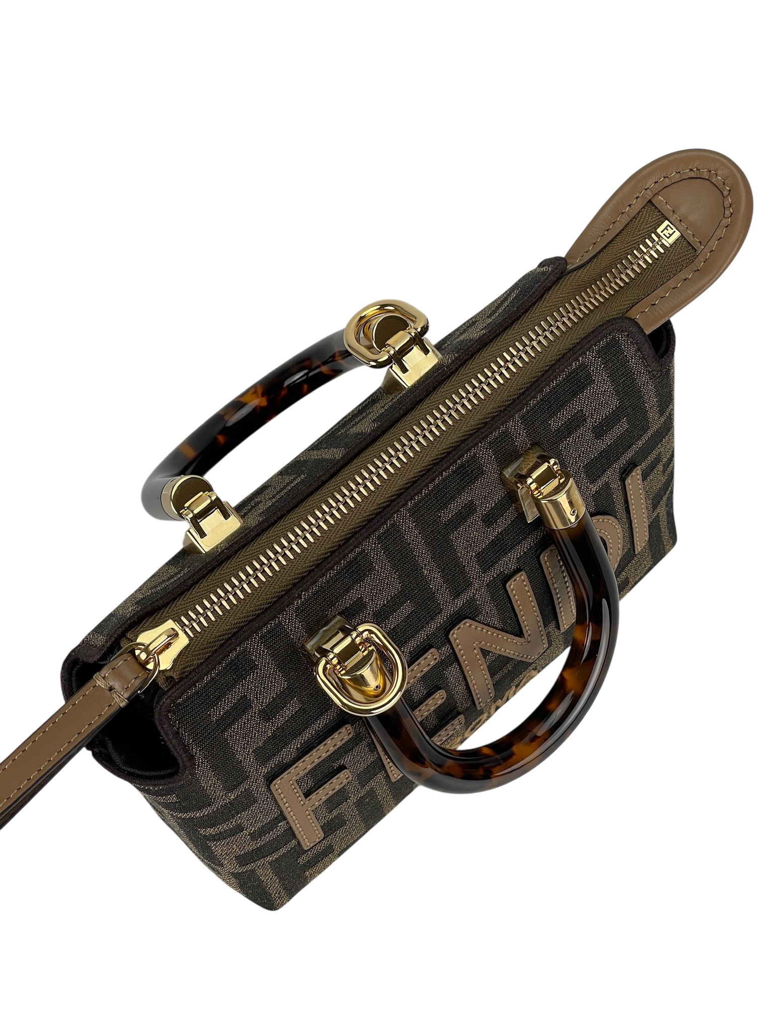 FENDI - Zucca Brown By the way 2way Boston Bag Mini