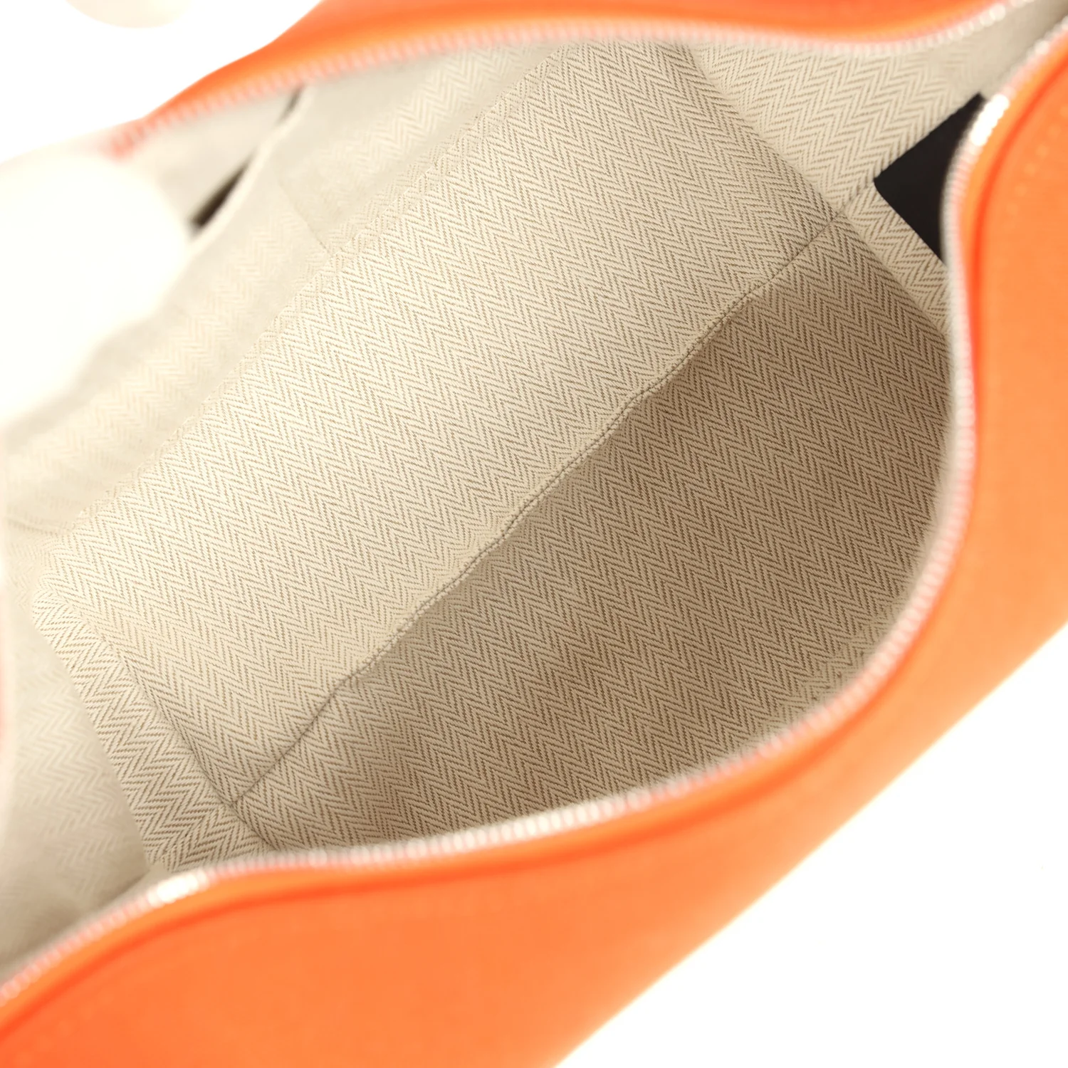 Hermes Bride A Brac Carre Case PM Feu Canvas Palladium Hardware