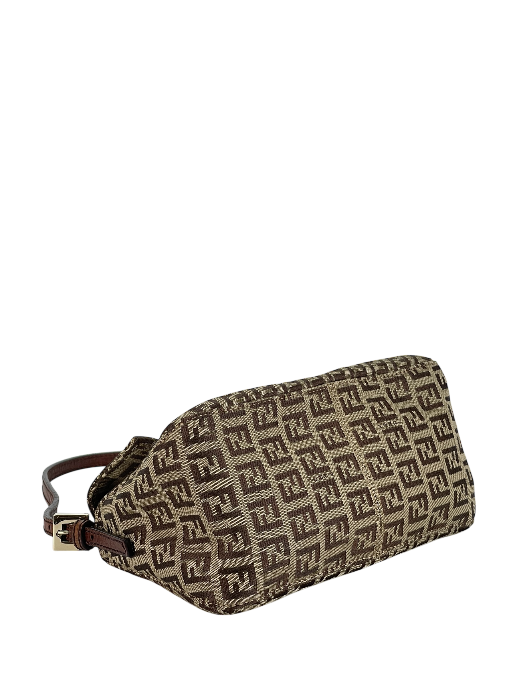FENDI - Beige Zucchino Mamma Baguette Hand Bag