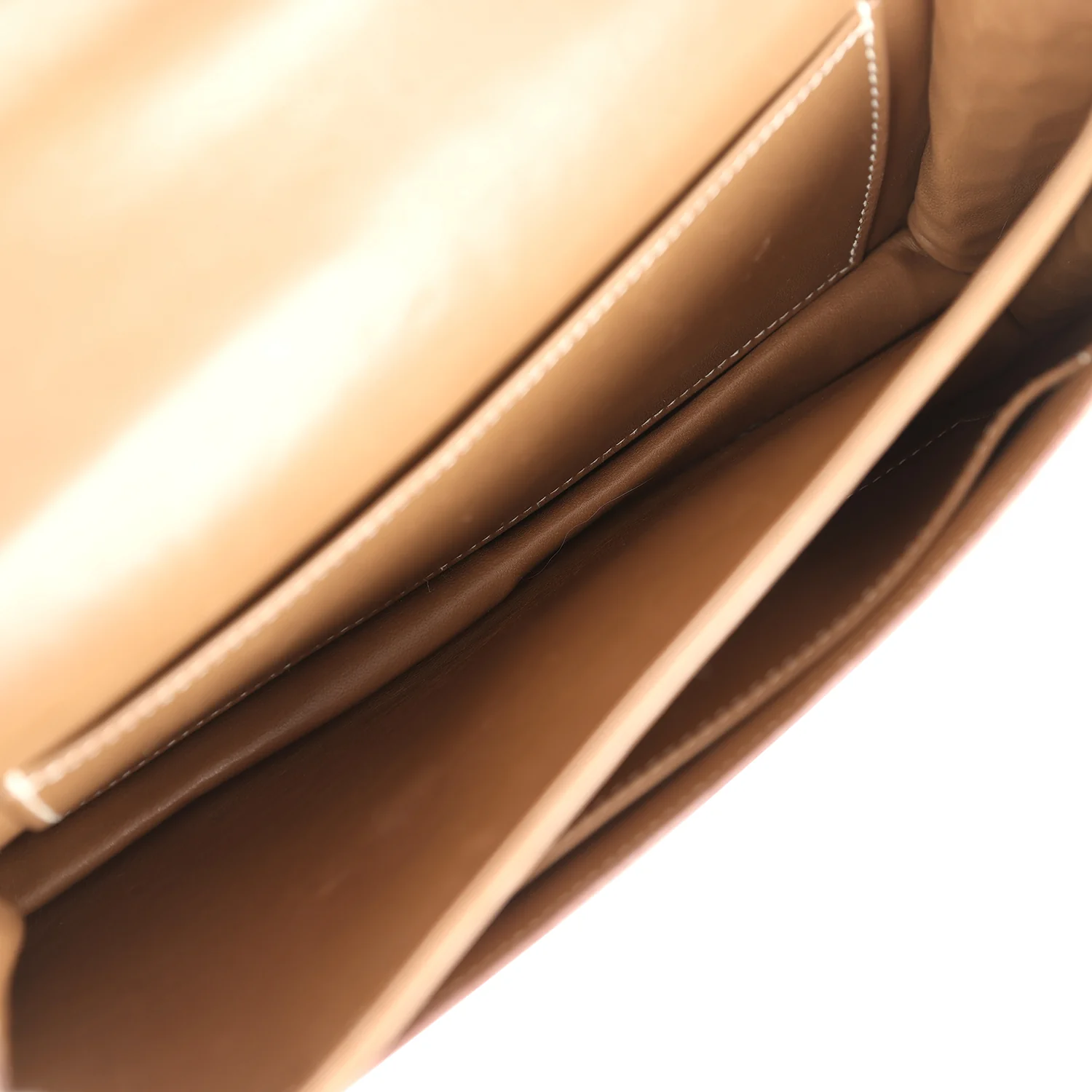 Pre-owned Hermes Constance Elan Ficelle Shiny Niloticus Crocodile Palladium Hardware