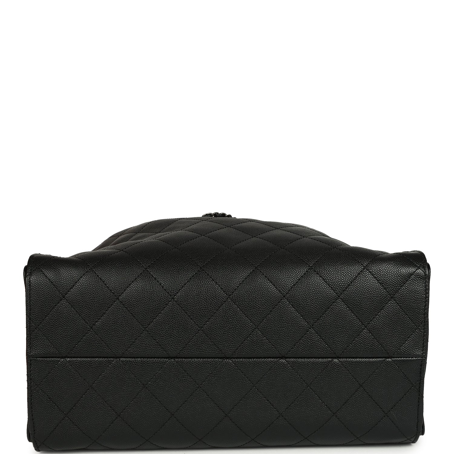 Chanel Medium 25 Hobo Bag Black Caviar Aged Ruthenium Hardware