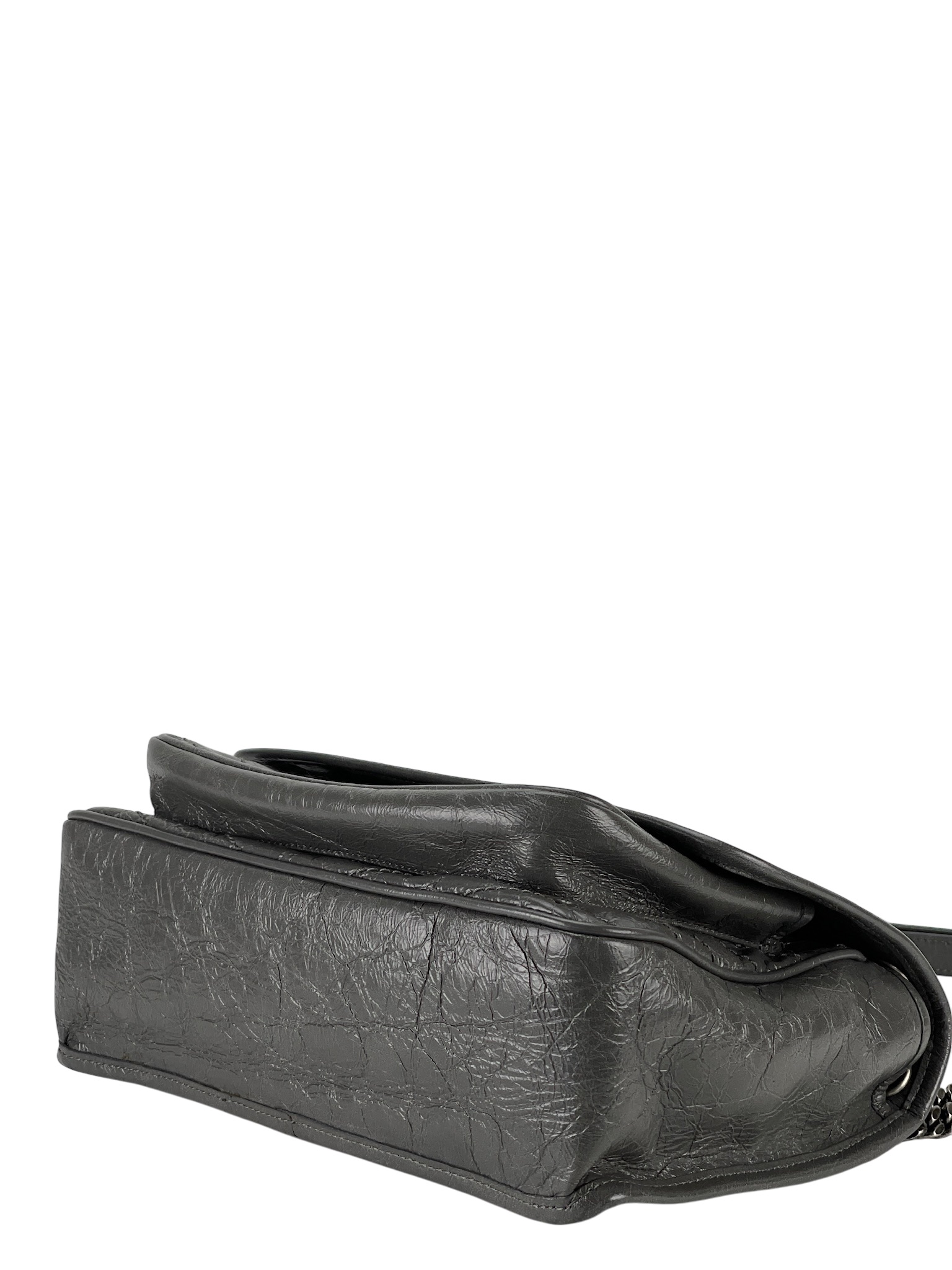 SAINT LAURENT - Medium Niki Grey Shoulder Bag