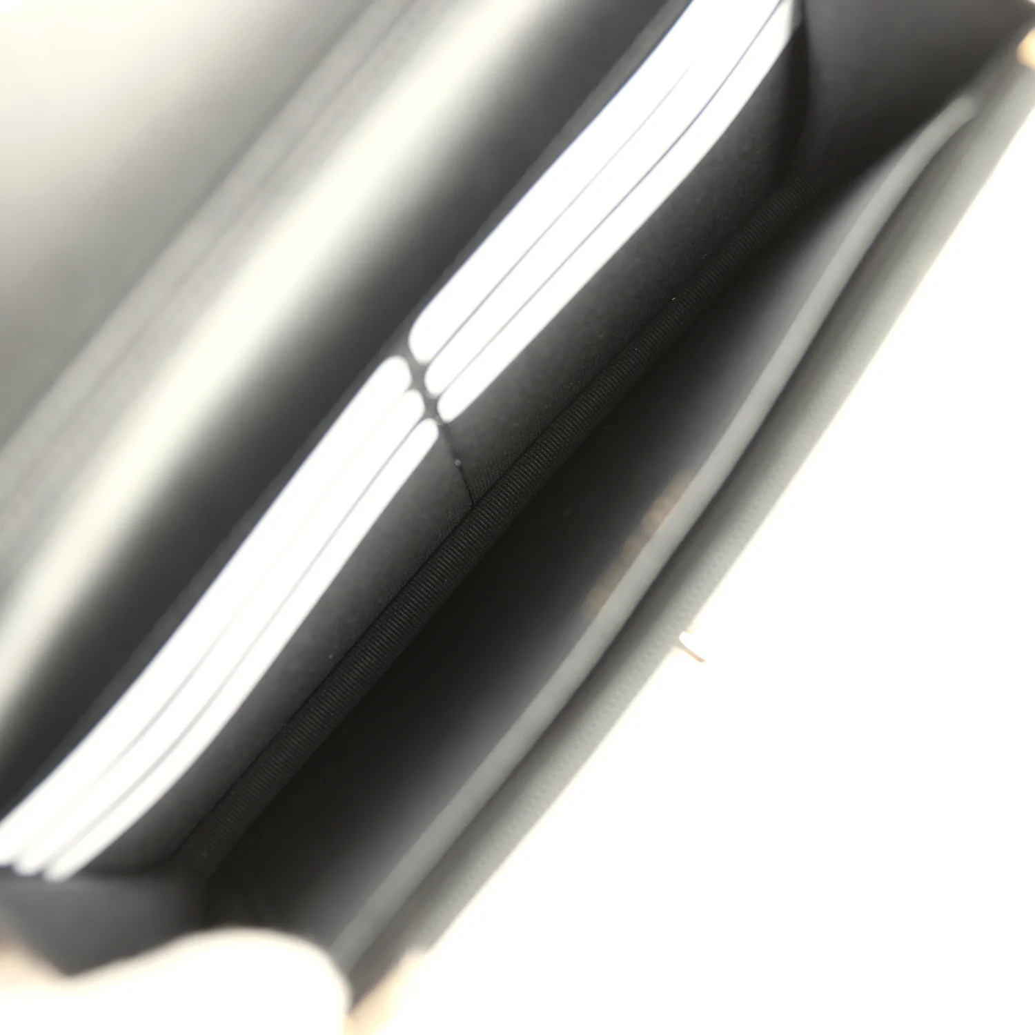 Chanel Wallet On Chain WOC Black Lambskin Light Gold Hardware