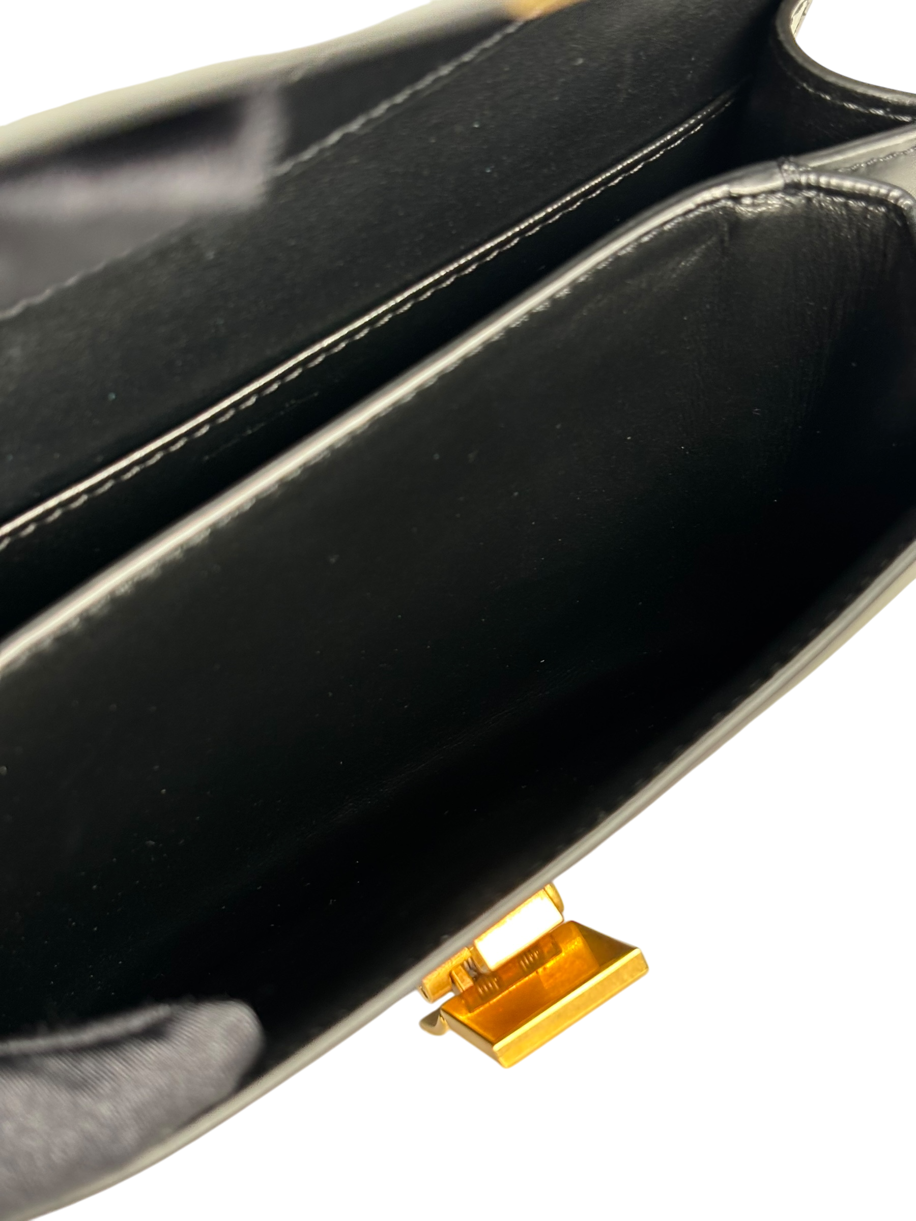 CELINE - Small Classic Leather Shoulder Bag