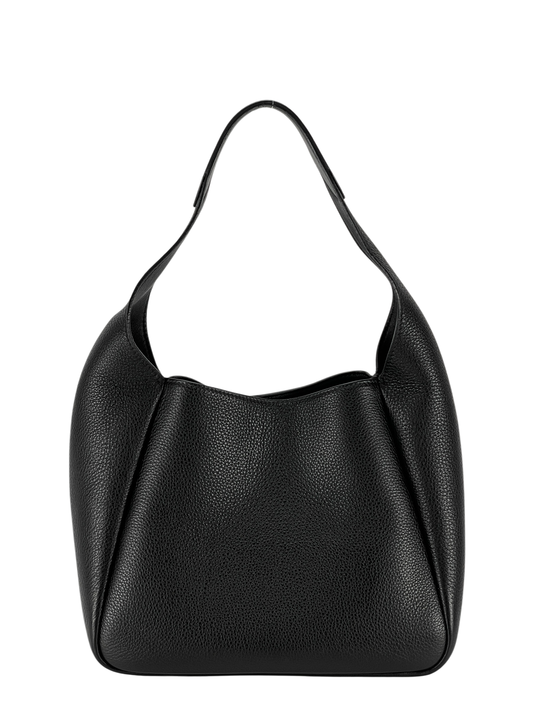PRADA - Black Mini leather tote Shopping Bag
