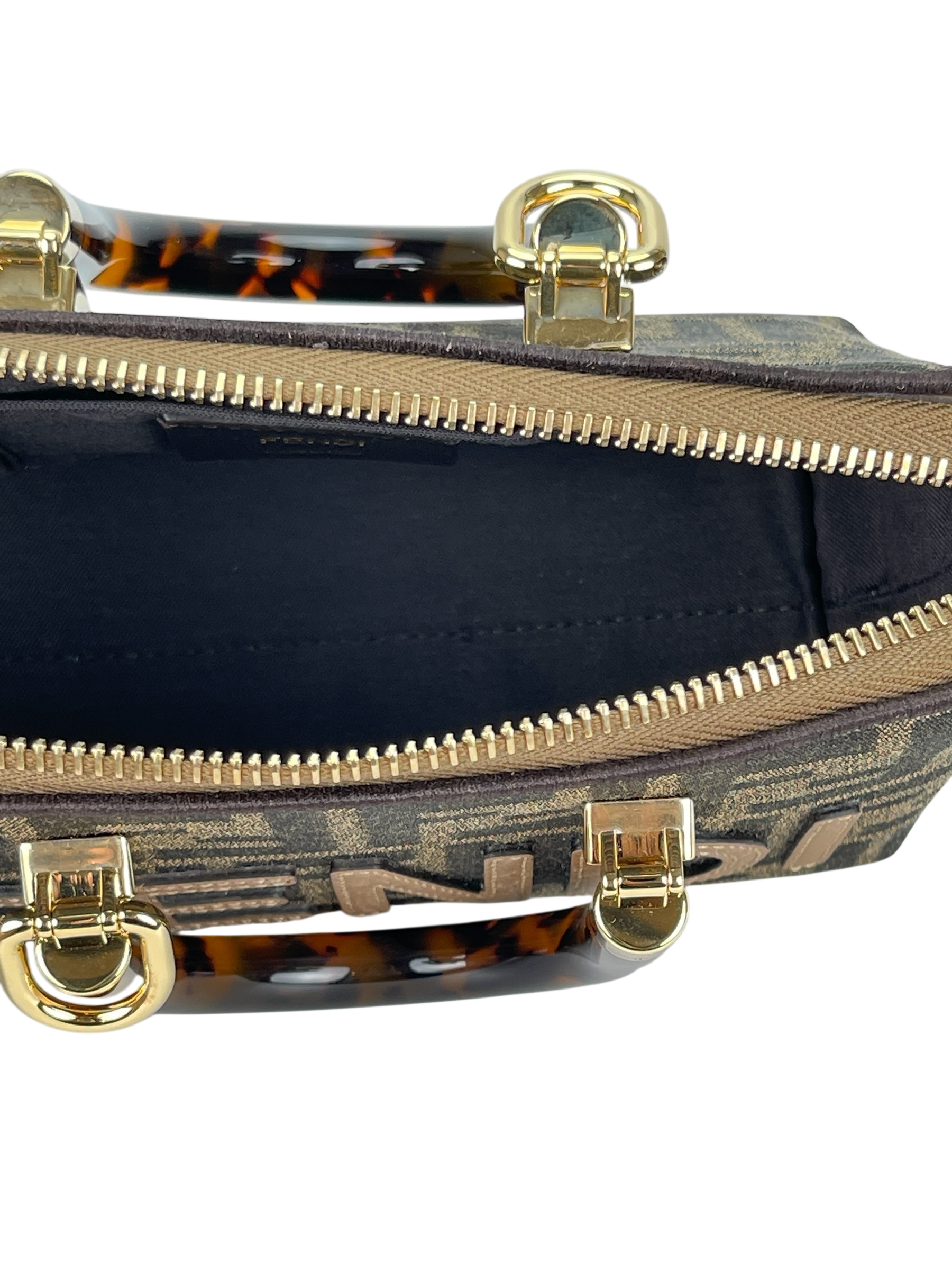 FENDI - Zucca Brown By the way 2way Boston Bag Mini