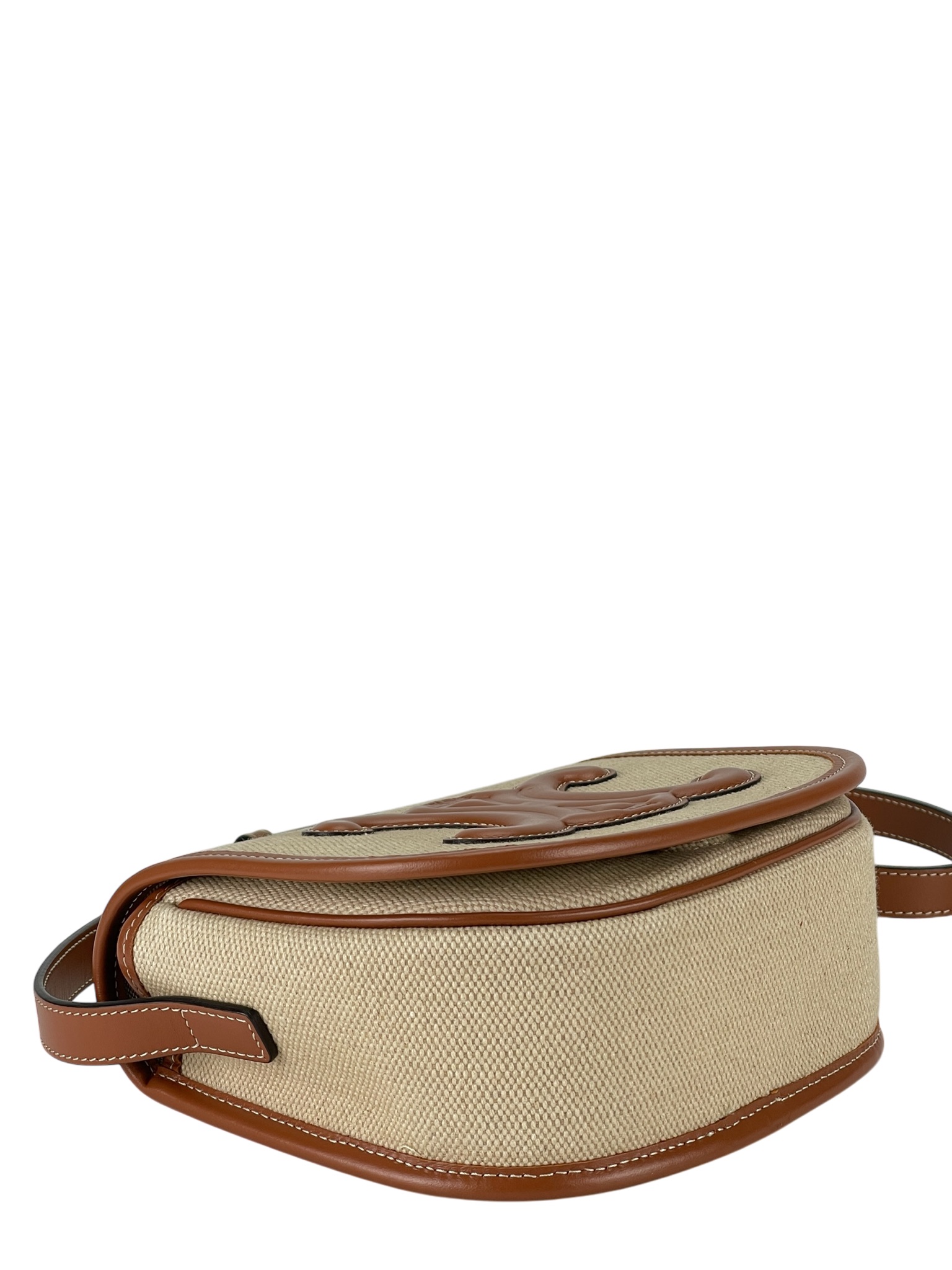 CELINE - Mini Besace Triomphe Shoulder Bag Beige