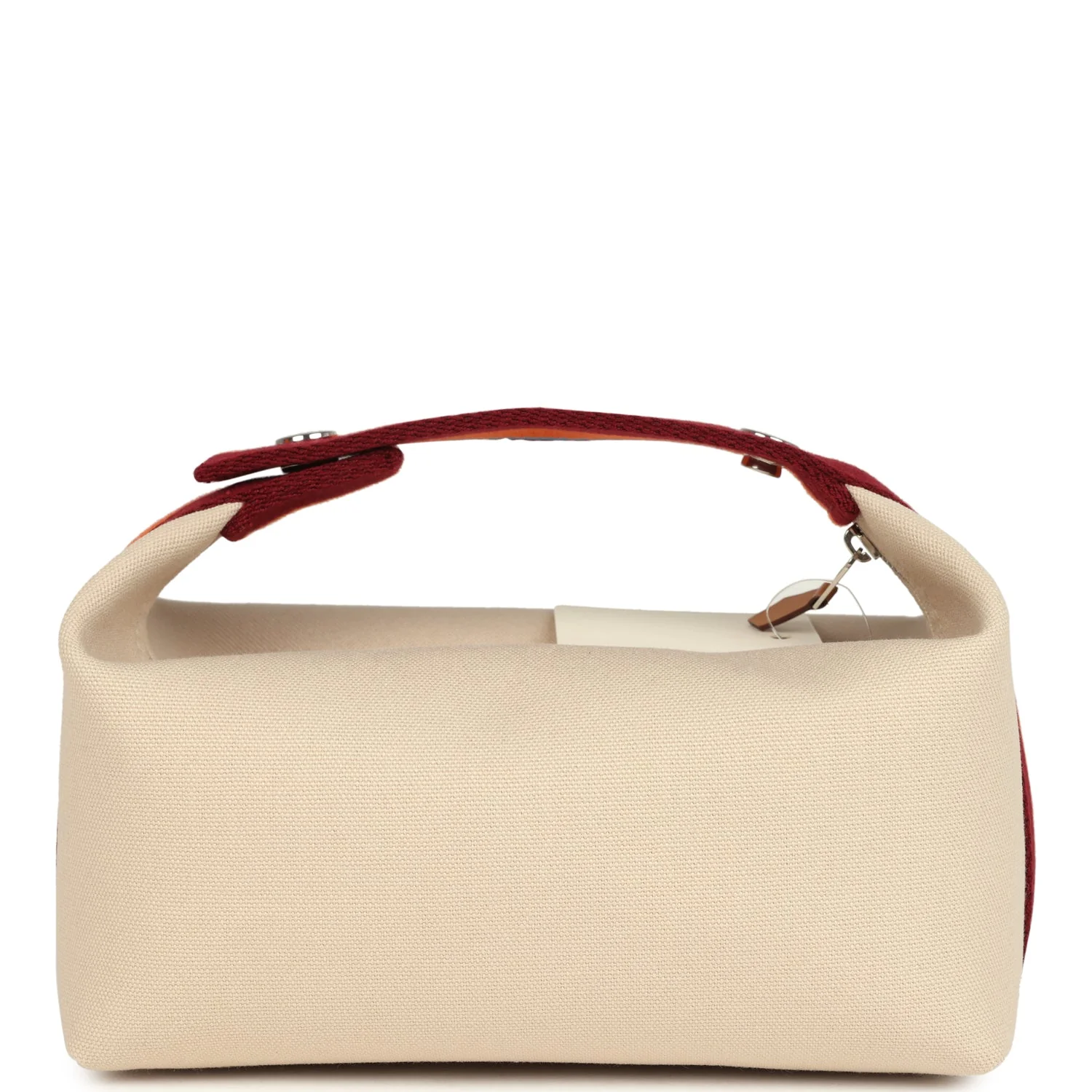 Hermes Bride A Brac Pavillon PM Naturel Canvas Palladium Hardware