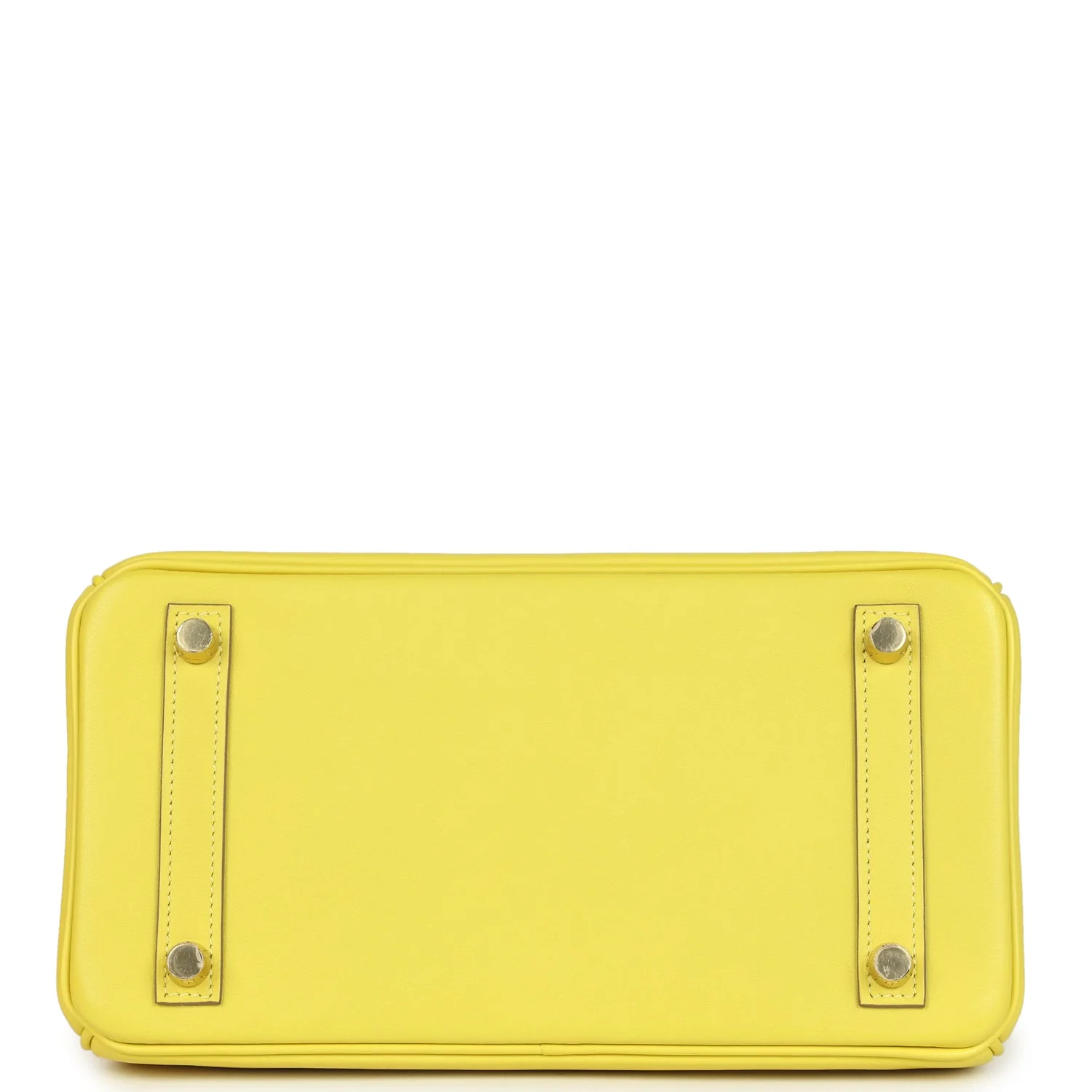 Pre-owned Hermes Birkin 25 Lime Swift Gold Hardware