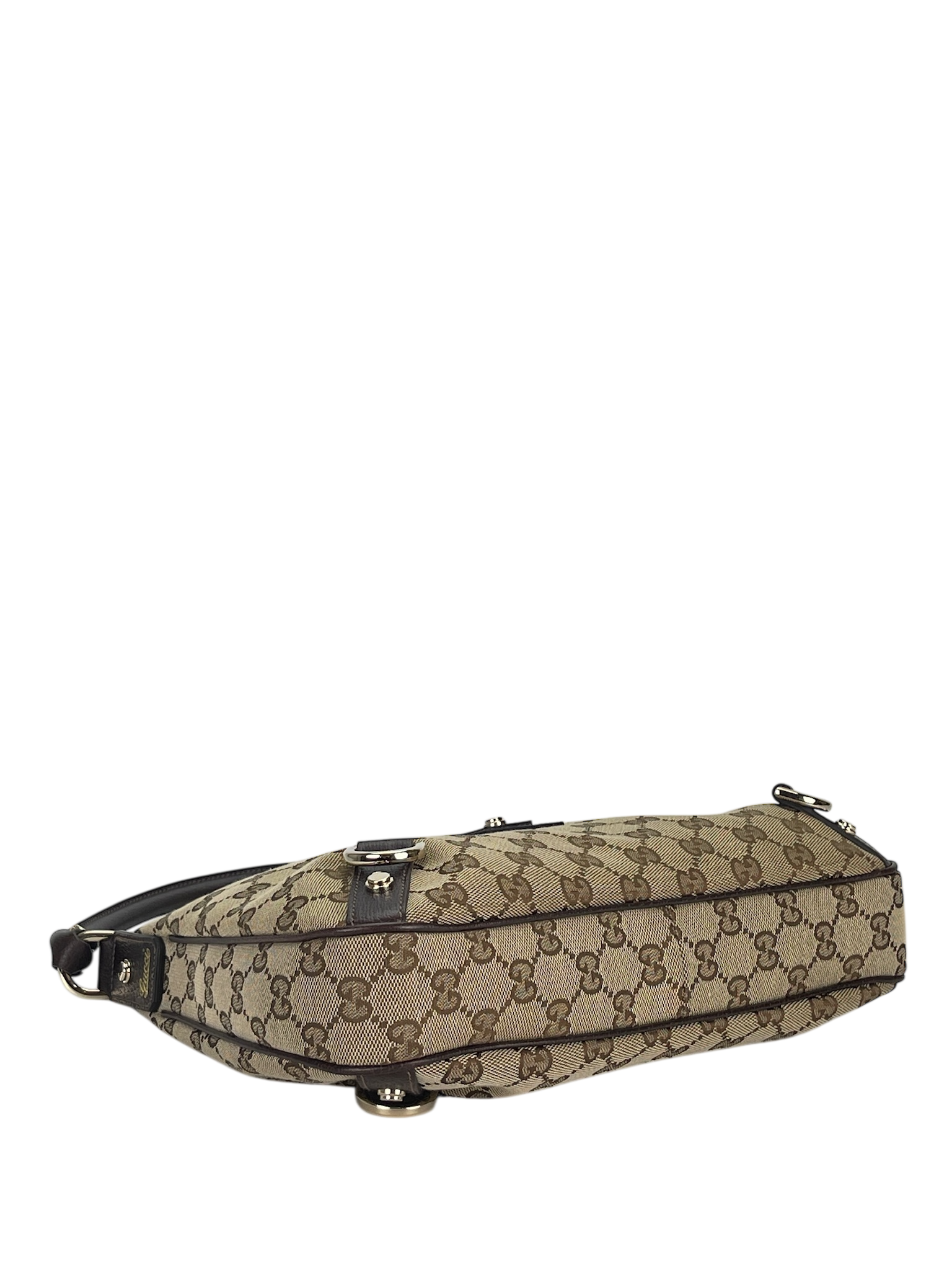 GUCCI - Beige Ophidia Abbey Guccissima Semi Shoulder Bag