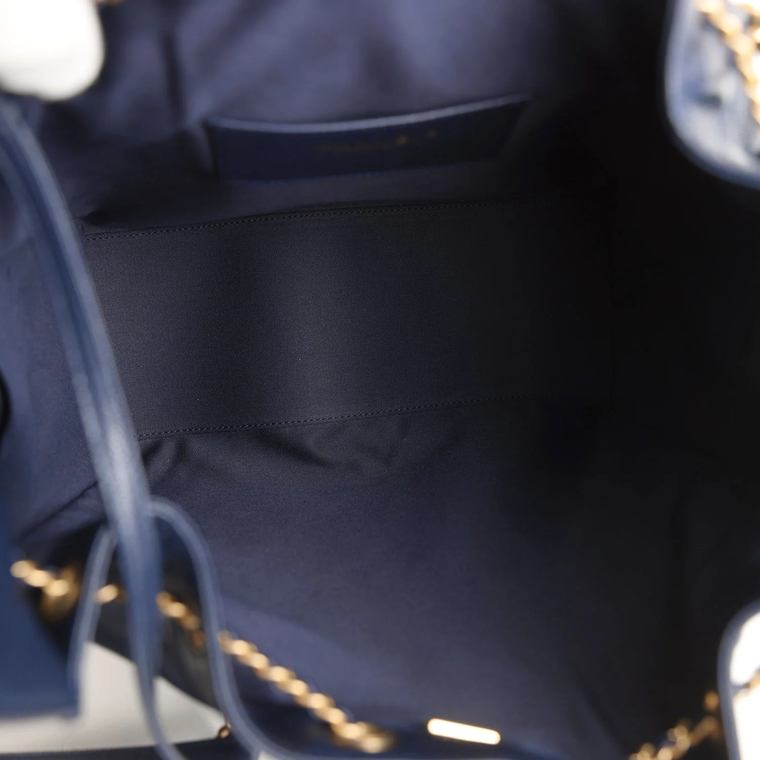 Chanel Medium 25 Hobo Bag Dark Navy Caviar Antique Gold Hardware