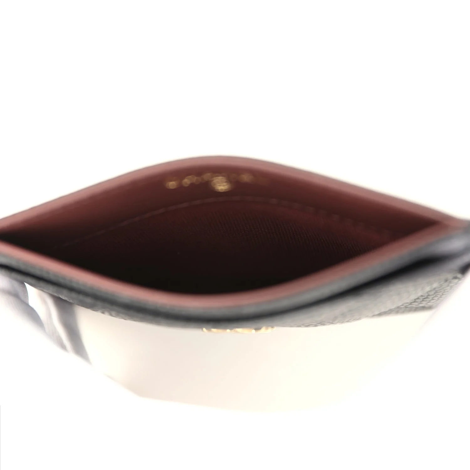 Chanel Classic Card Holder Wallet Black Caviar Gold Hardware