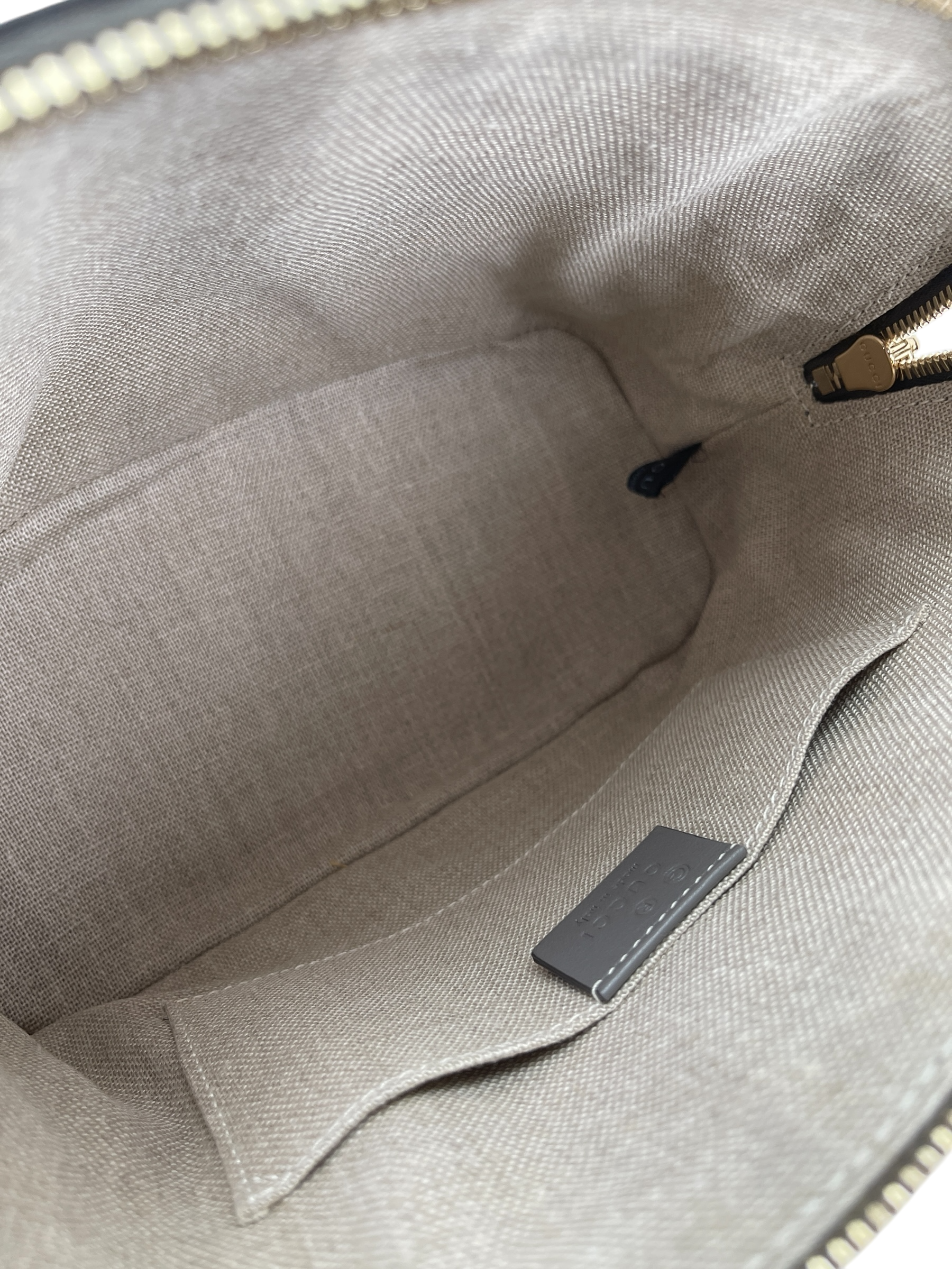 GUCCI - Grey GG 2way Micro Shima Shoulder bag