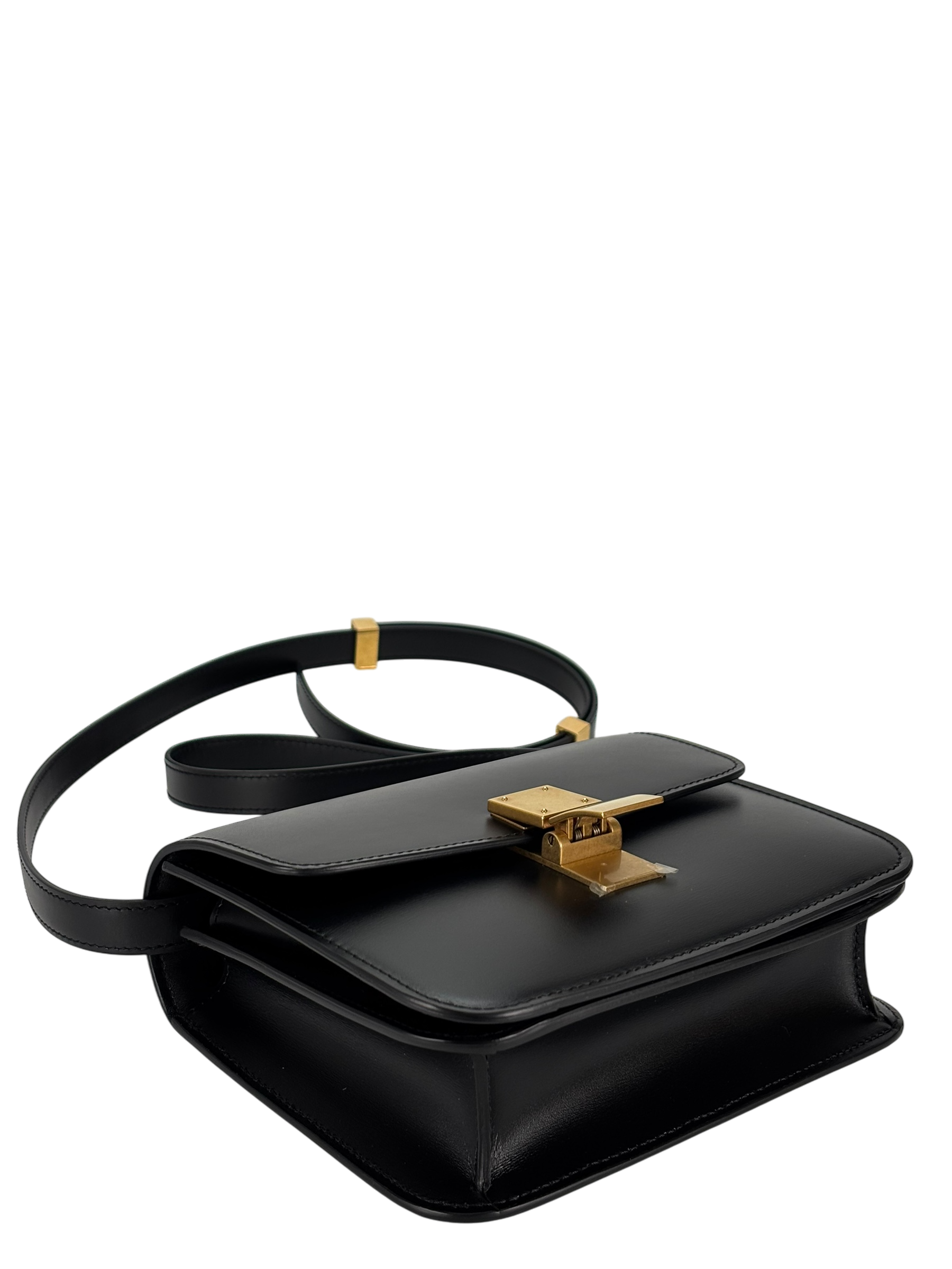 CELINE - Small Classic Leather Shoulder Bag