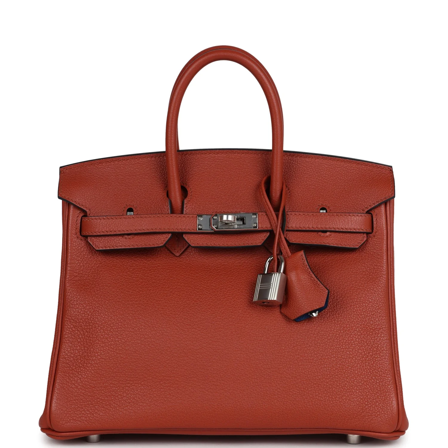 Hermes Birkin 25 Cuirve Verso Taurillon Novillo Palladium Hardware