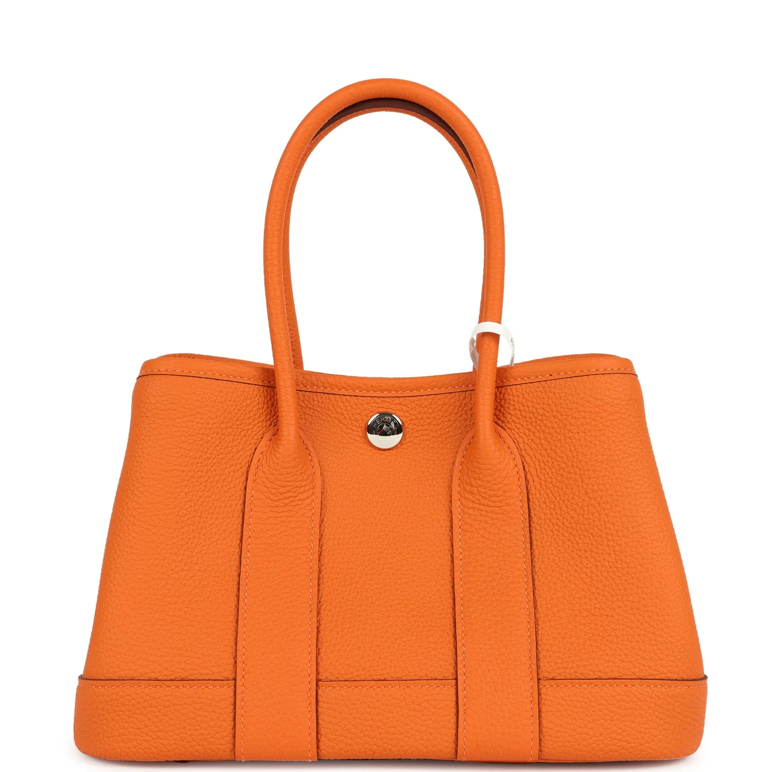 Hermes Garden Party Neo 23 Orange Togo Palladium Hardware