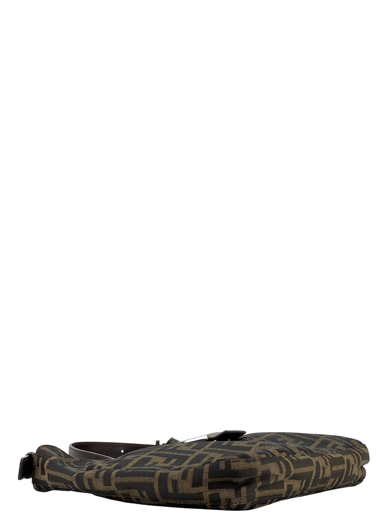 FENDI - Monogram Zucca Mamma Handbag Palladium Hardware