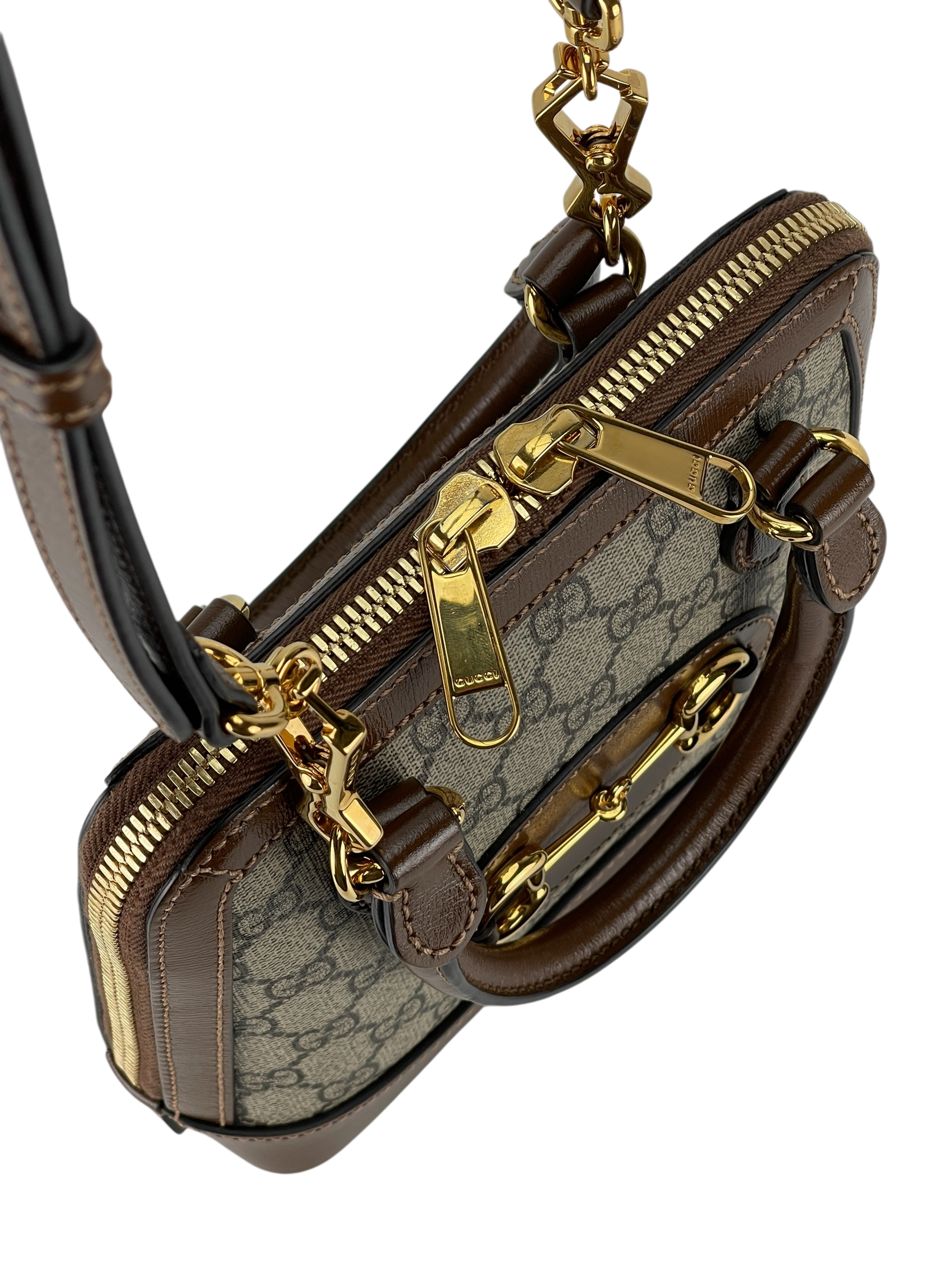 GUCCI - Mini Horsebit 1955 Top-handle Bag