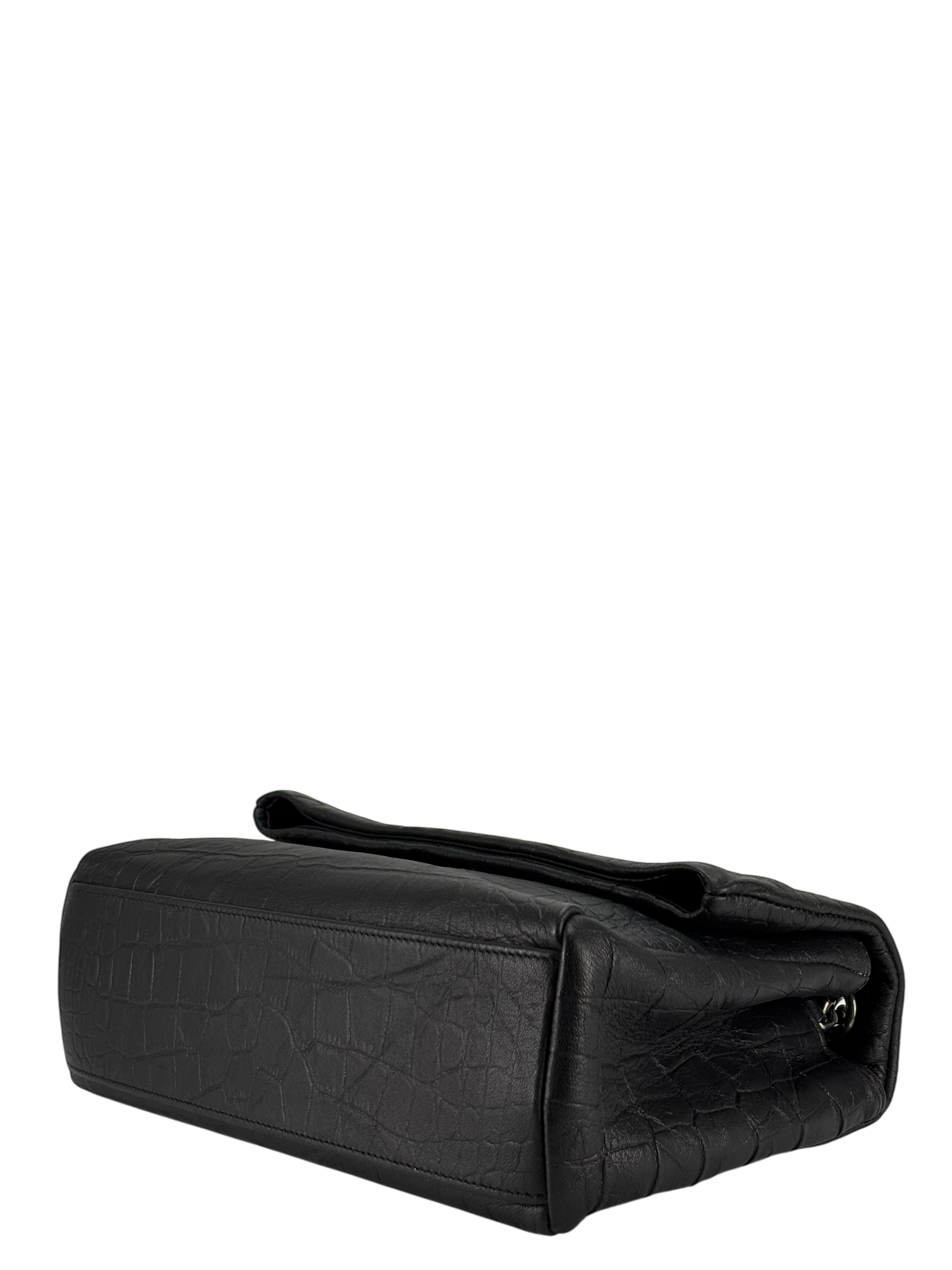 SAINT LAURENT - Black Monogram West Hollywood Shoulder Bag