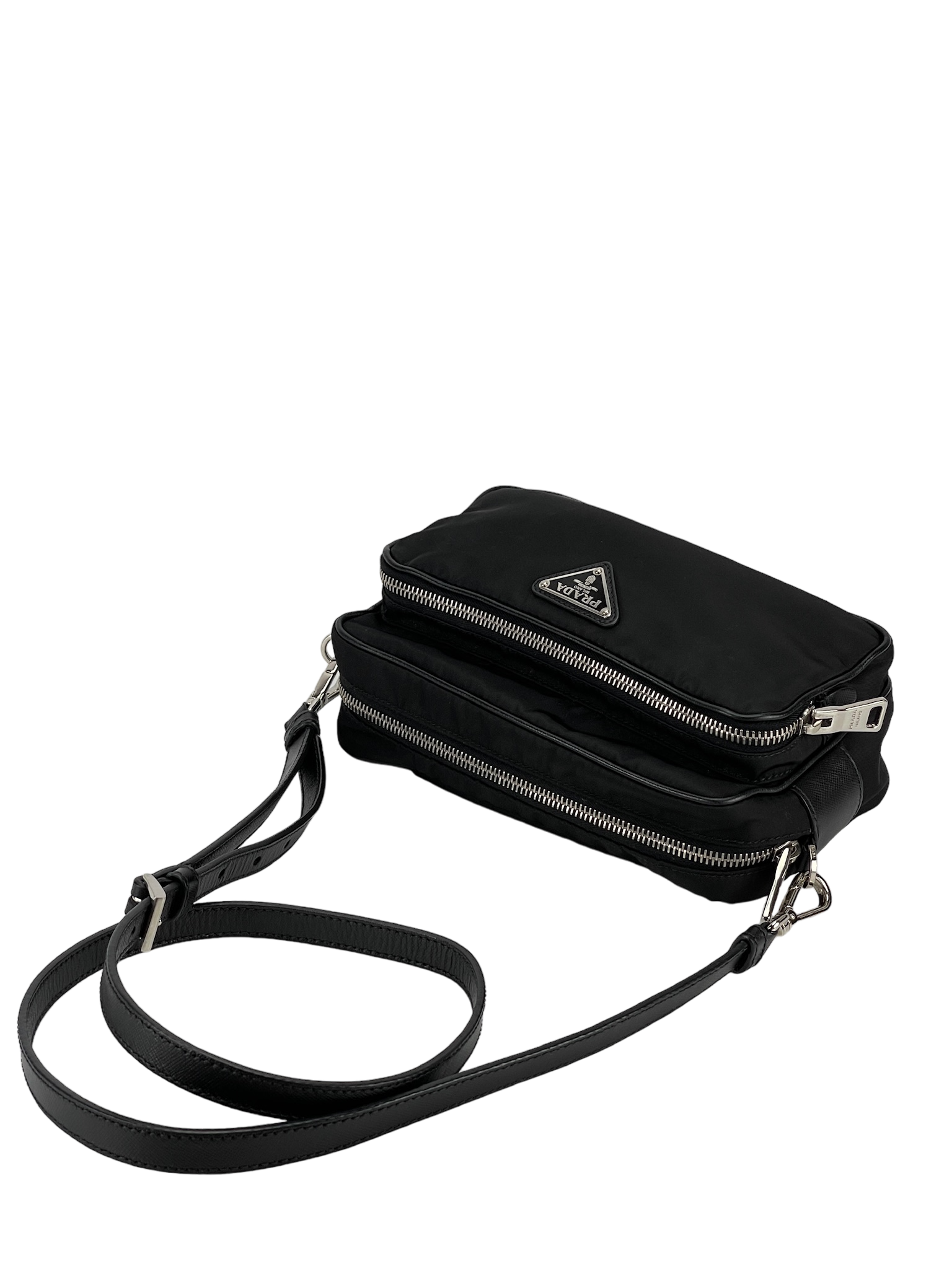 PRADA - Nylon Camera Shoulder Bag