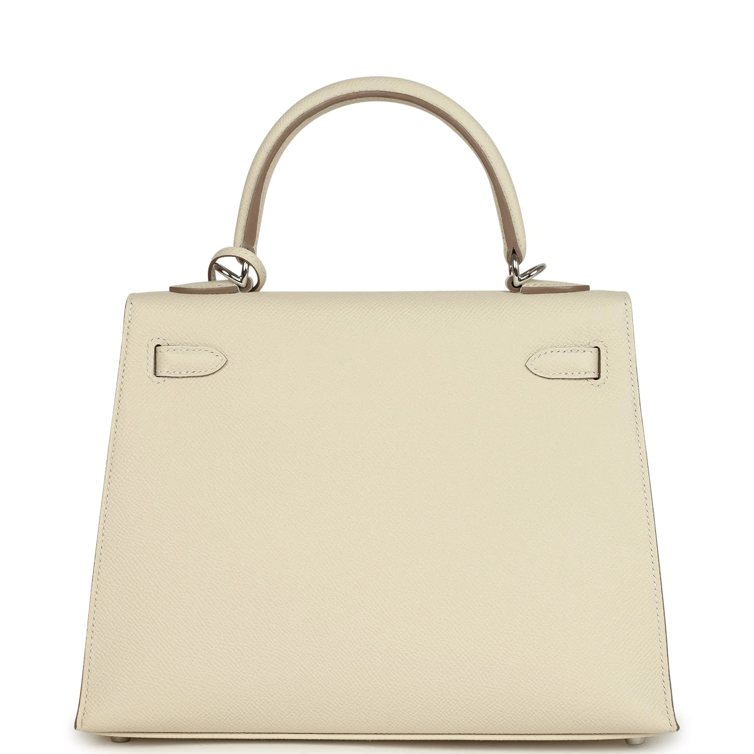 Hermes Kelly Sellier 25 Craie Epsom Electrum Hardware