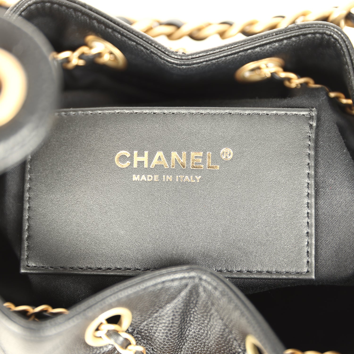 Pre-owned Chanel Small 25 Hobo Bag Black Caviar Antique Gold Hardware