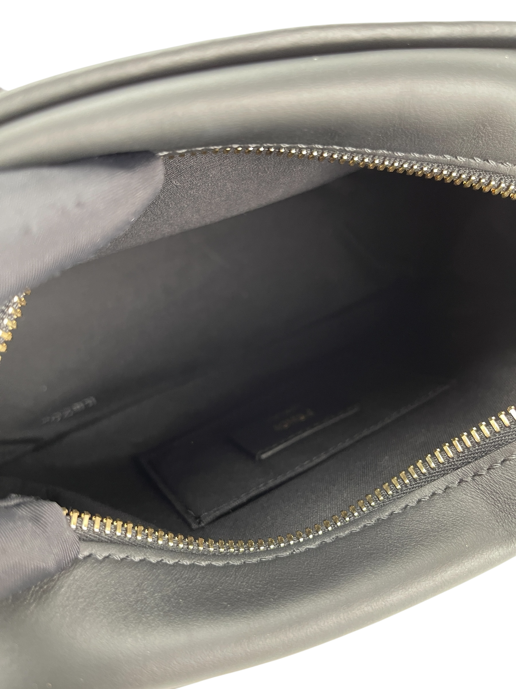 FENDI - Camera Case Zucca Embossed Leather