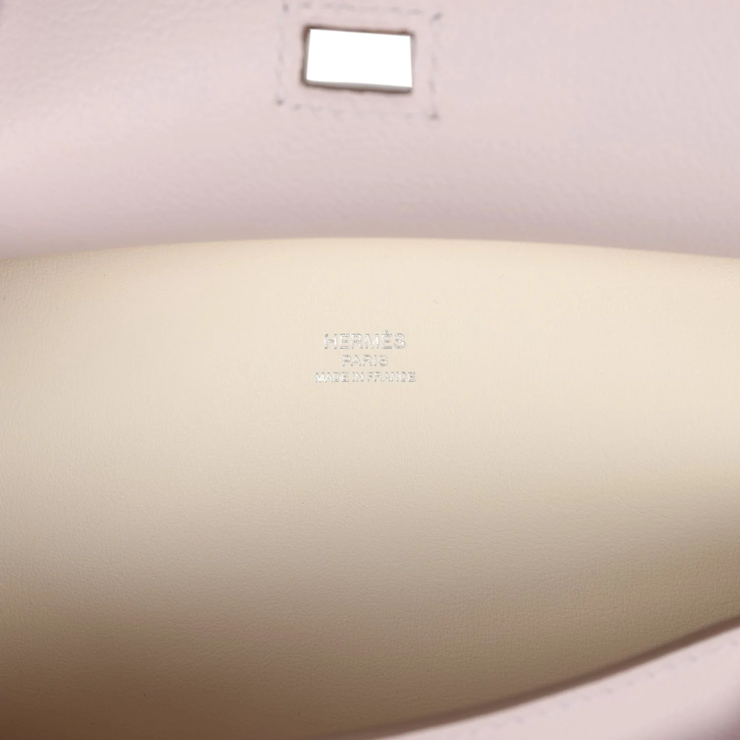 Hermes Jypsiere Mini Mauve Pale Verso Evercolor Palladium Hardware