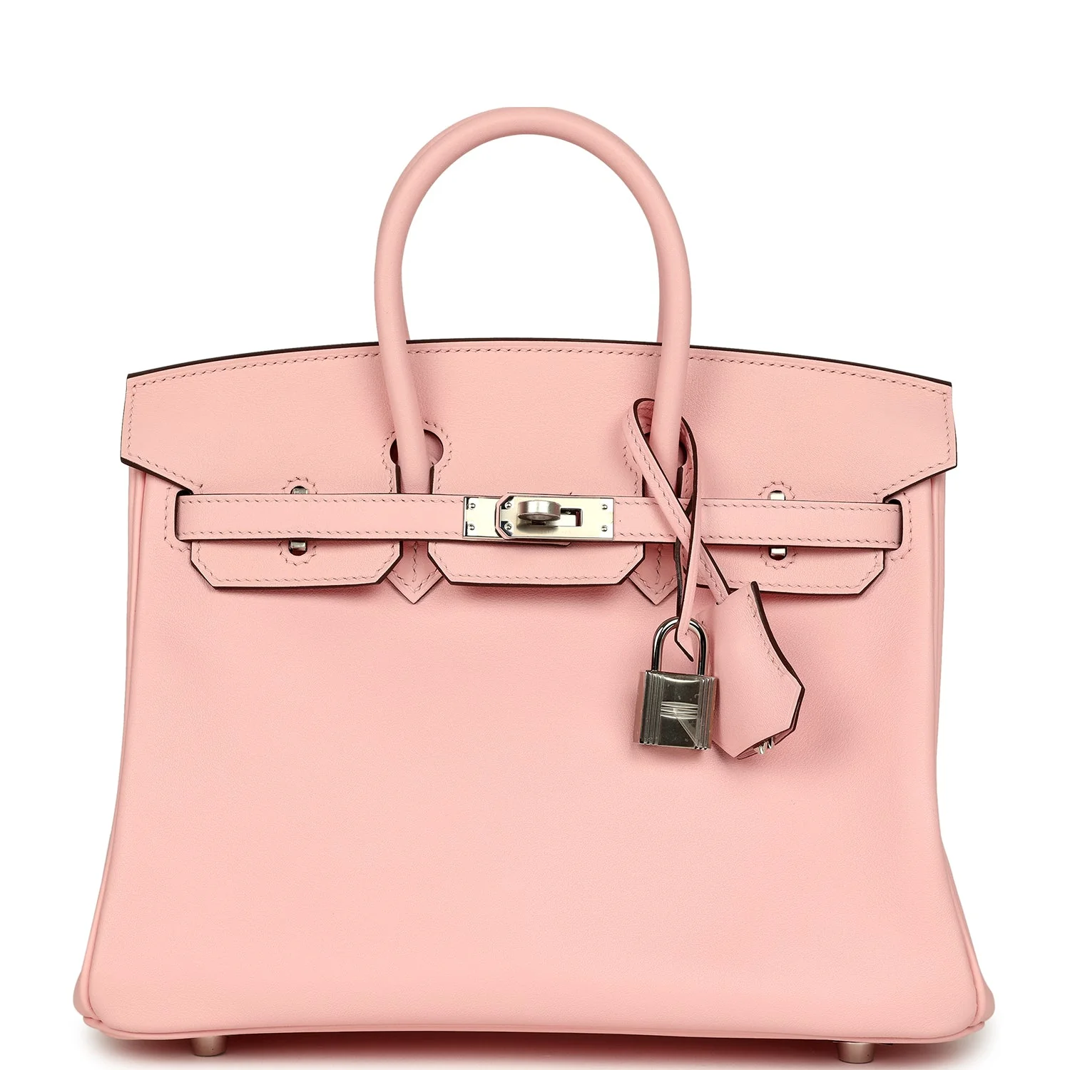 Hermes Birkin 25 Rose Sakura Swift Palladium Hardware